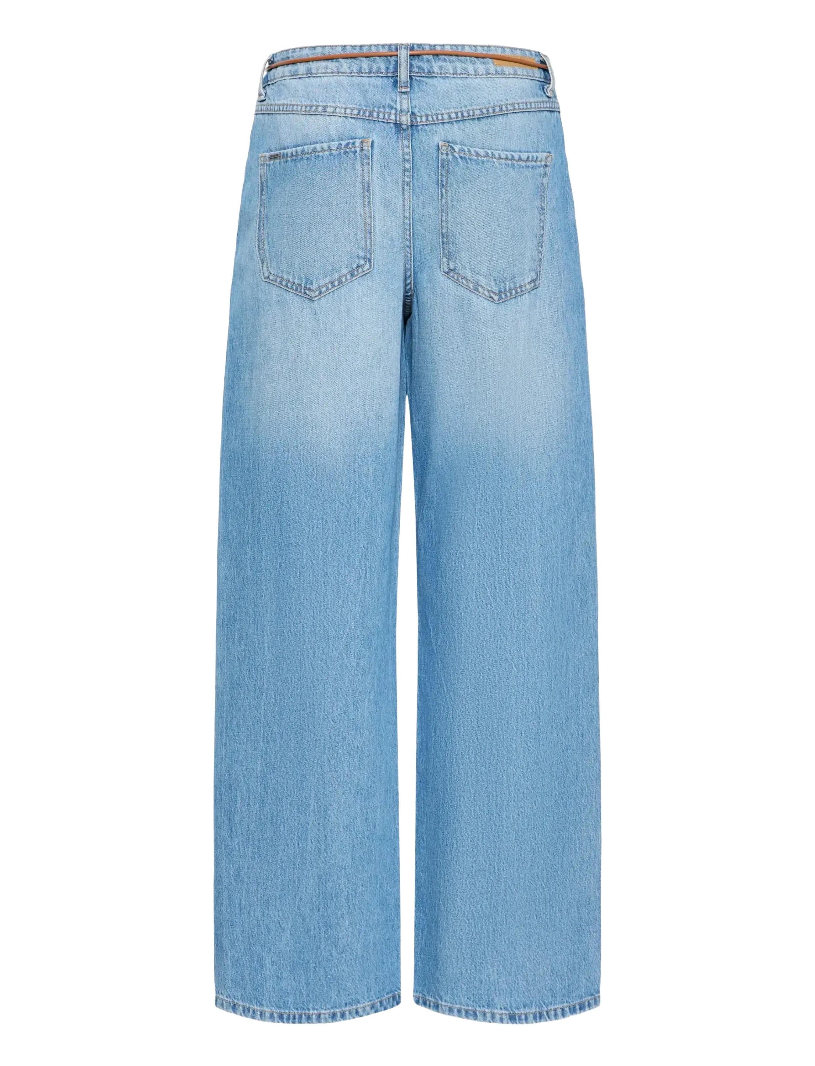 b.young - BYKACILA JEANS - hosen mit weitem bein - mid blue denim - 2