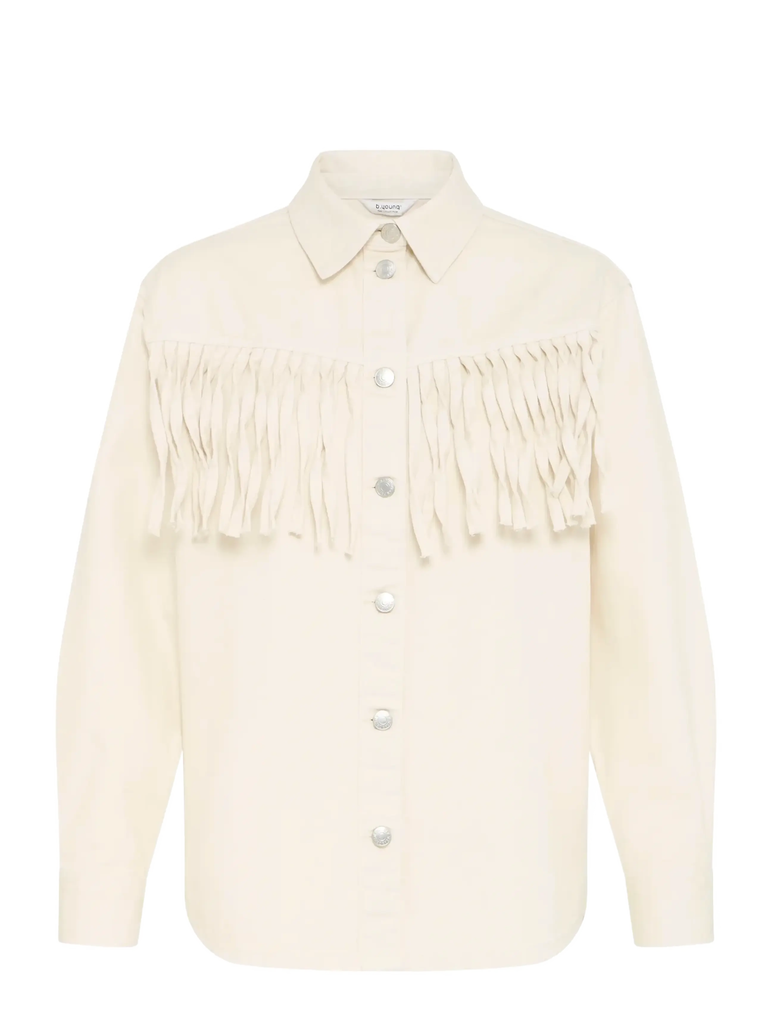 b.young Bylorax Shirt, 36, Shirts, Creme - Denim Frauen