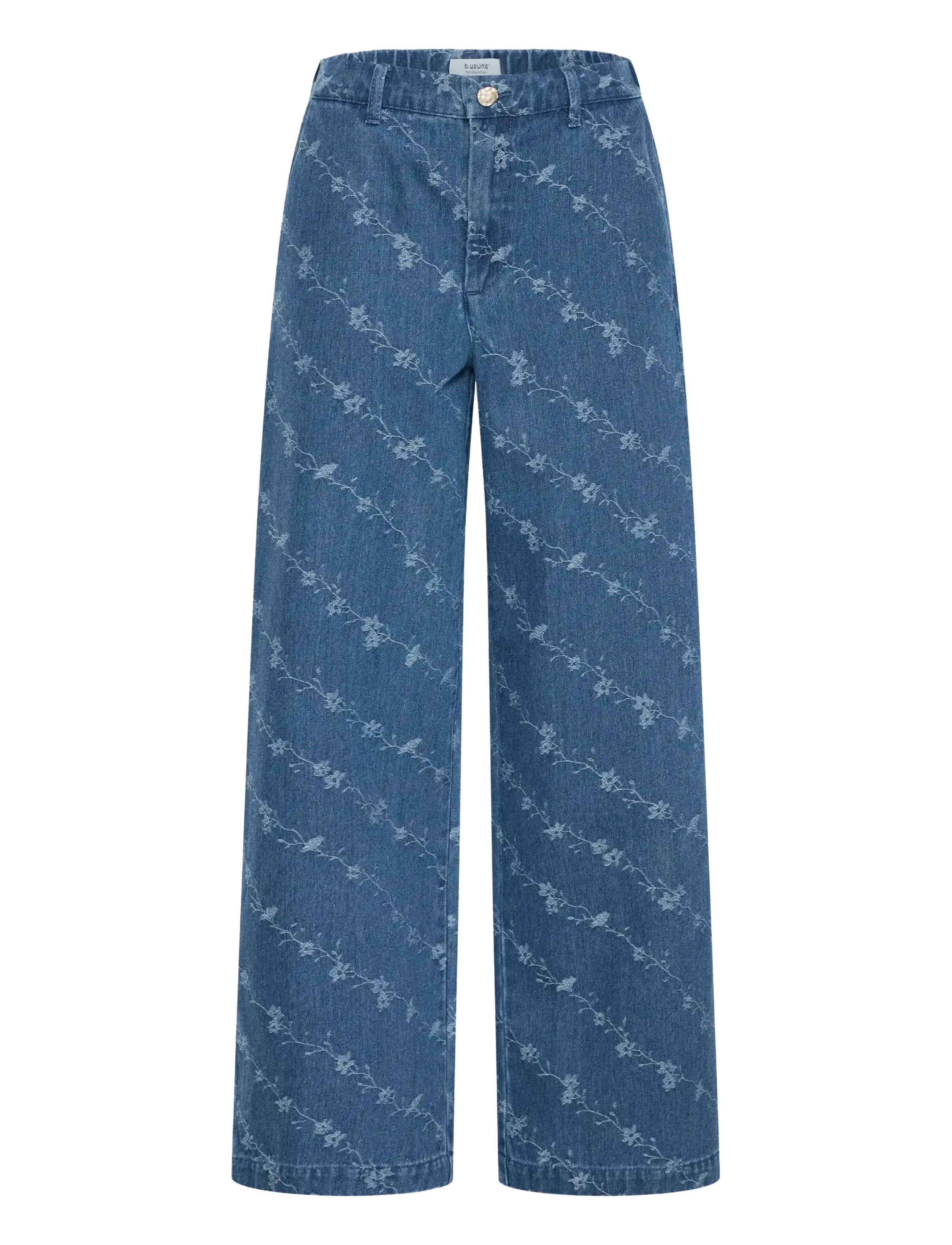 b.young BYKANIO PANTS - Jeans - MID BLUE DENIM / blue