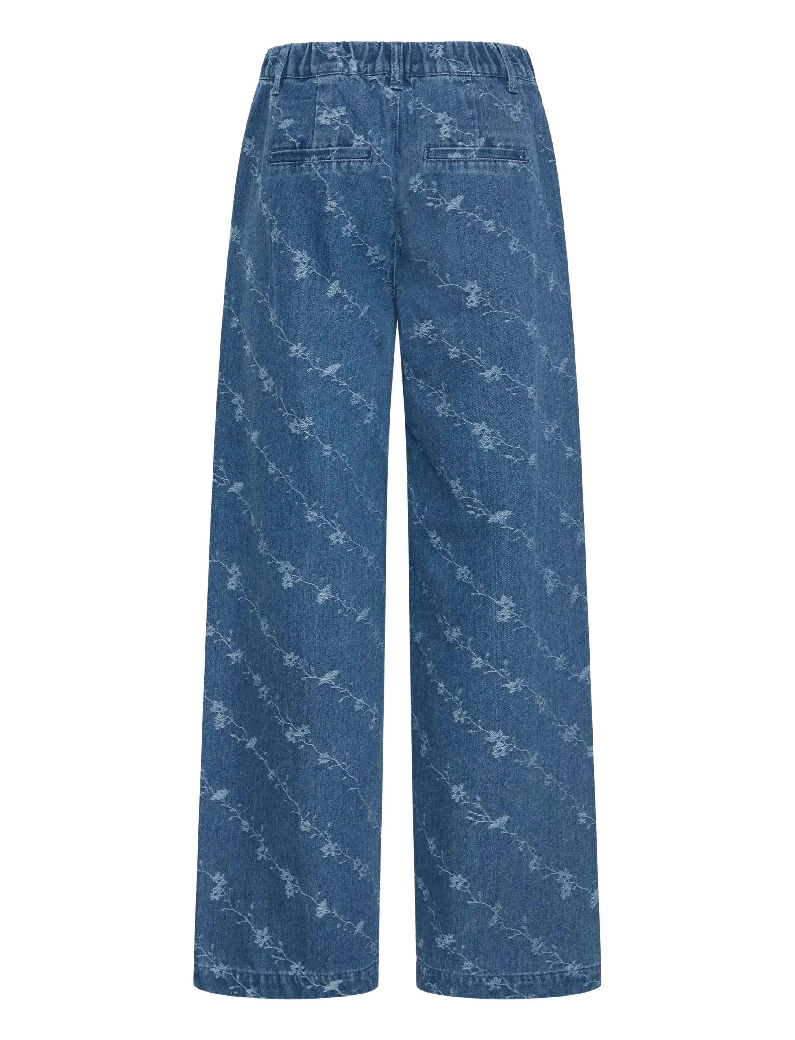 b.young - BYKANIO PANTS - brede jeans - mid blue denim - 2