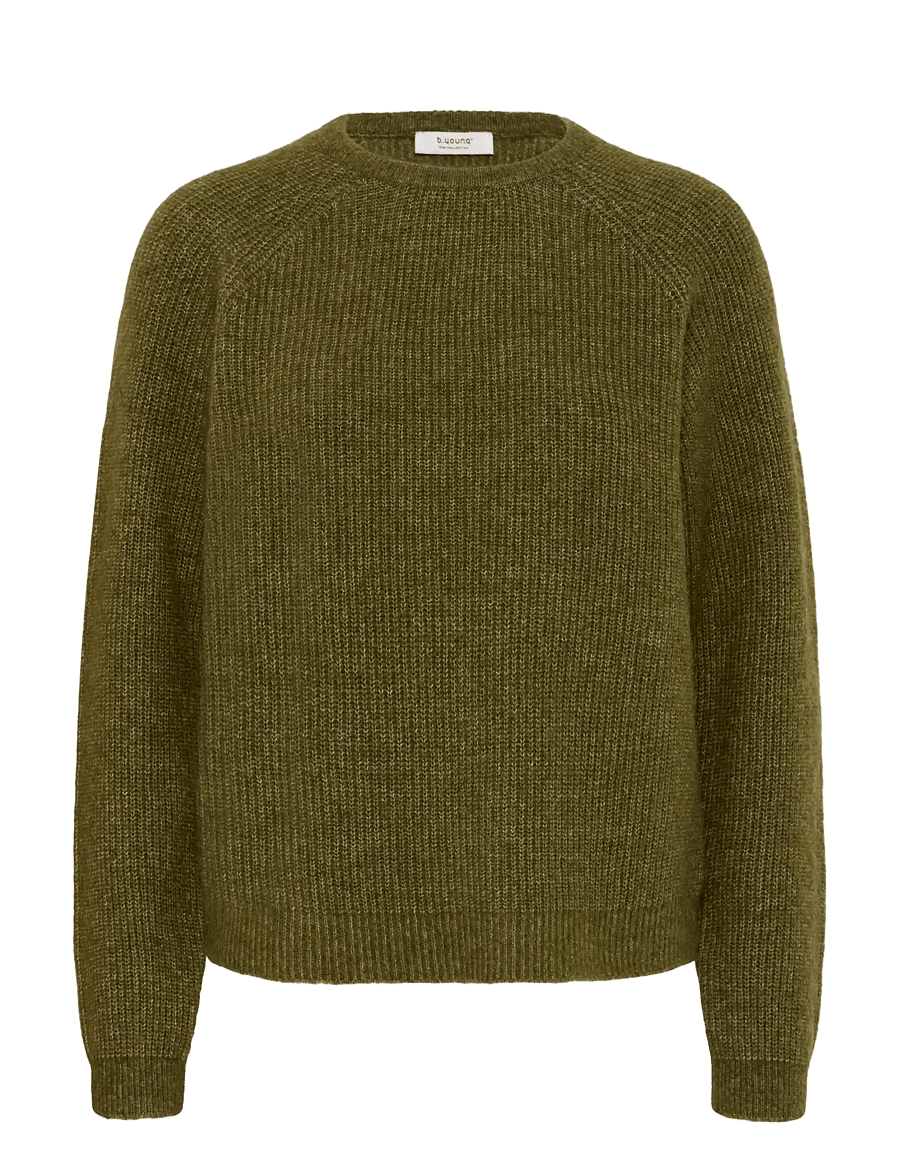b.young - BYOTAJA JUMPER - kampsunid - avocado melange - 1