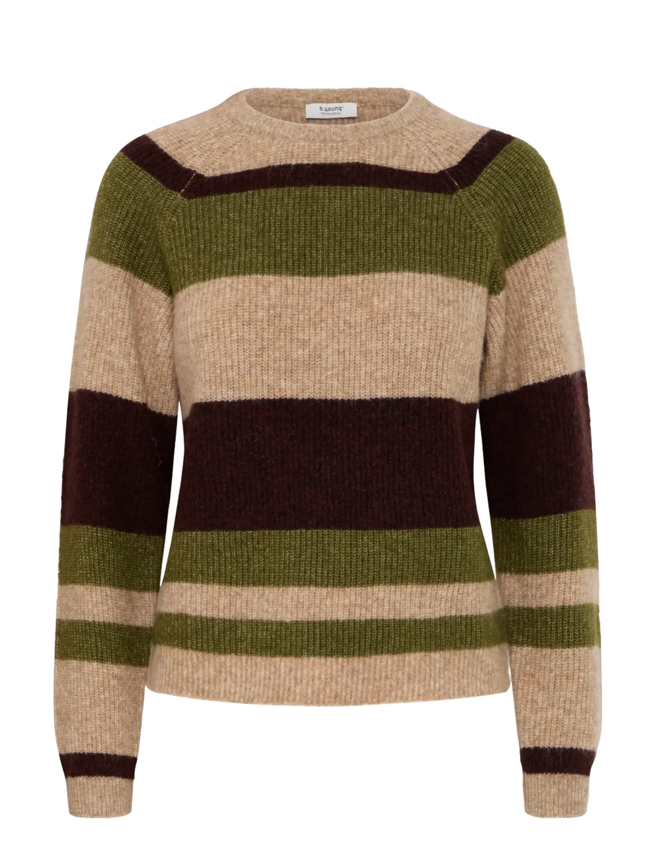 AVOCADO MELANGE STRIPE