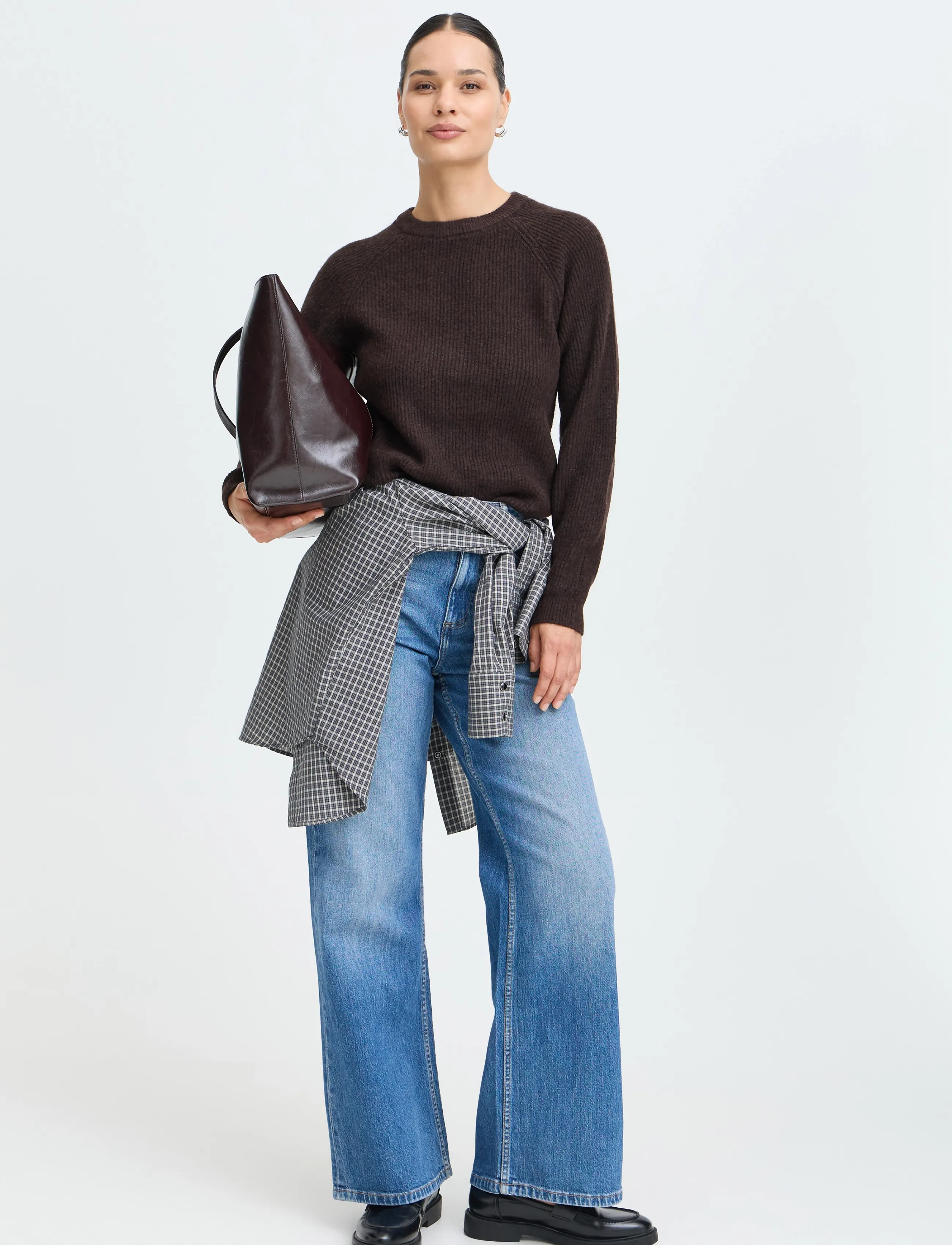 b.young - BYOTAJA JUMPER - pullover - java melange - 3