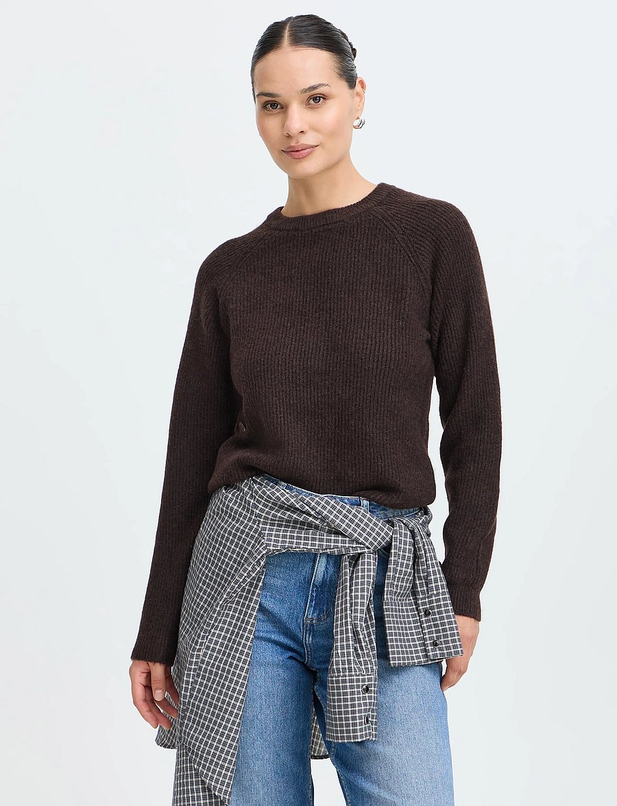 b.young - BYOTAJA JUMPER - pullover - java melange - 4