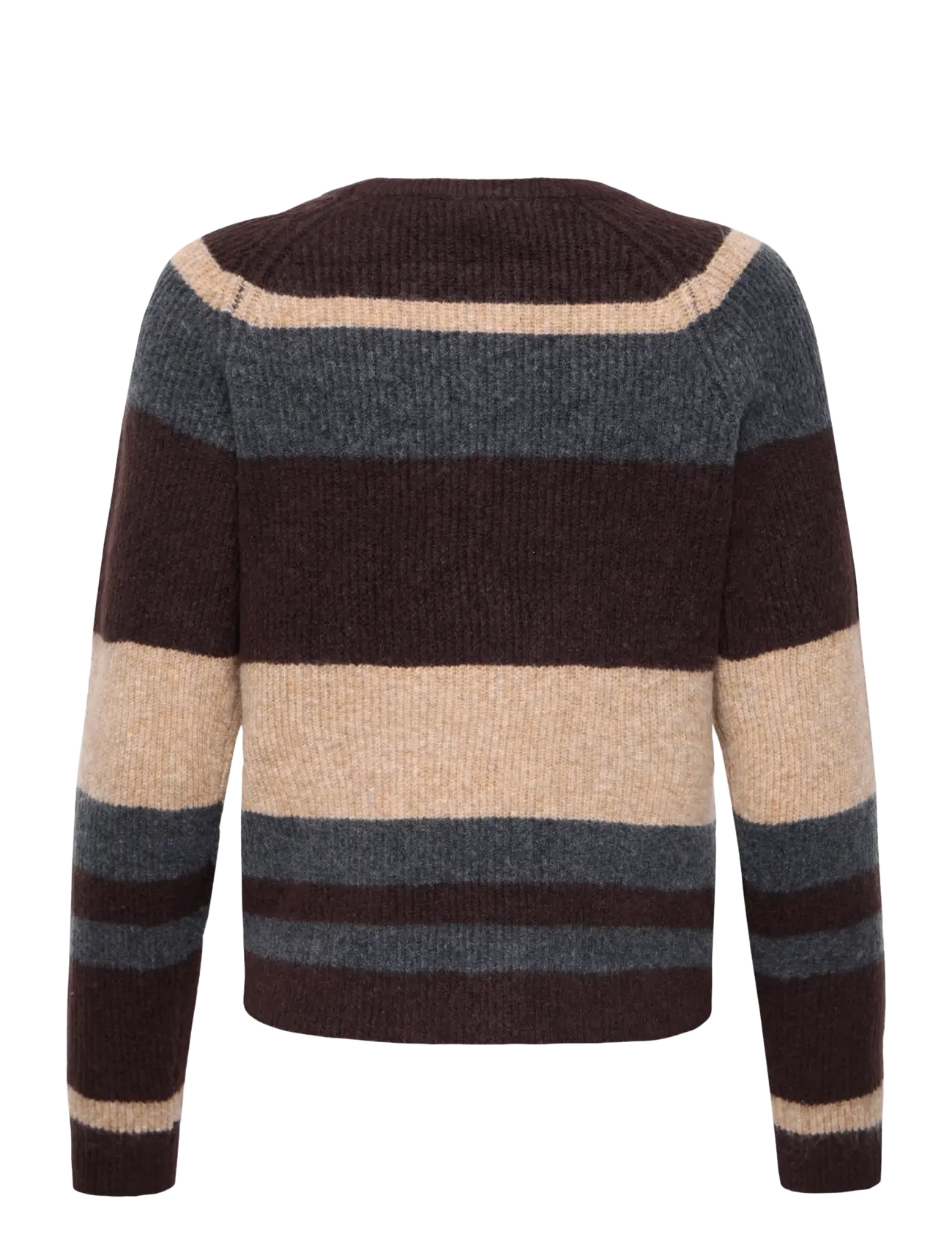 b.young - BYOTAJA JUMPER - efterårstøj - java melange stripe - 2