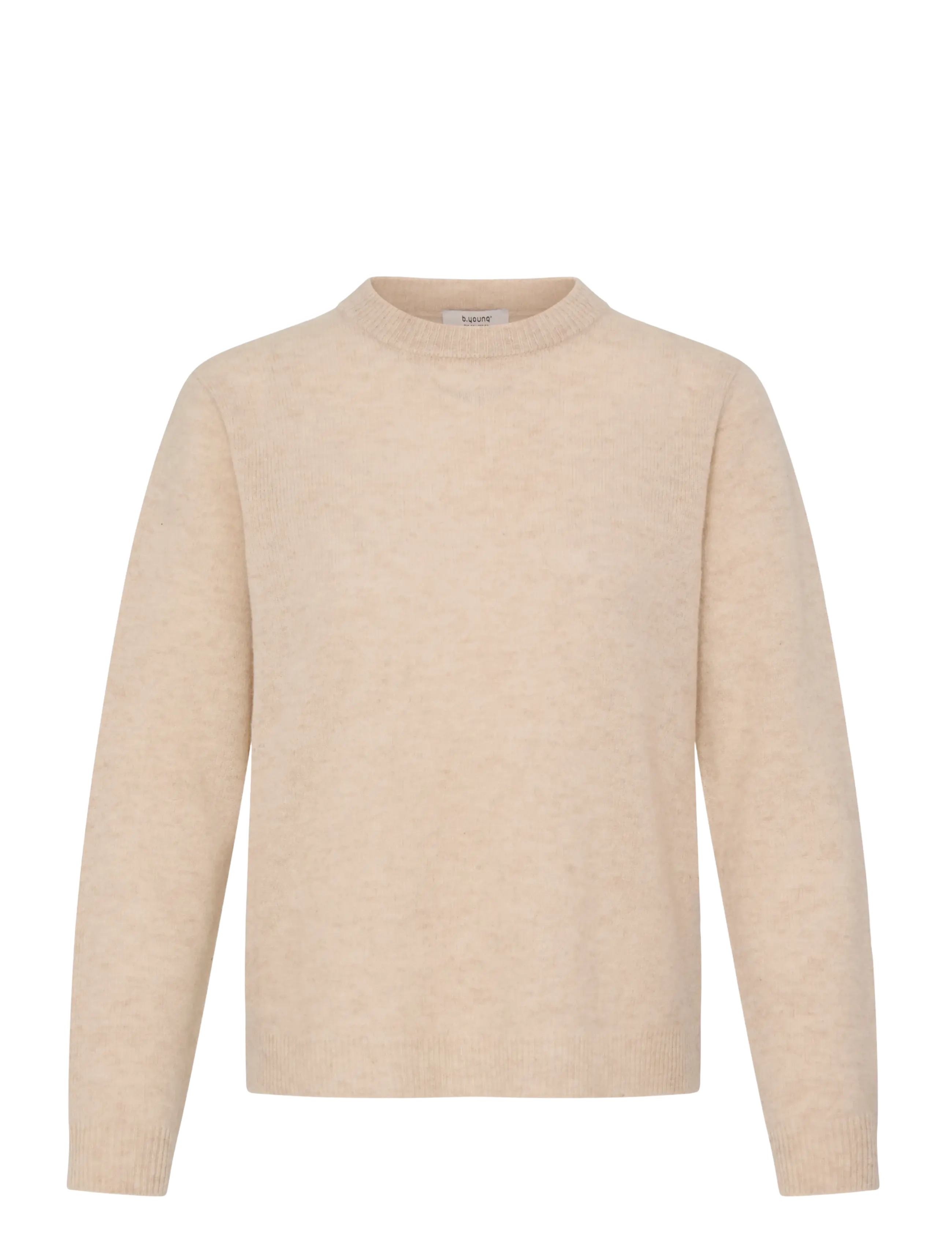 b.young BYOSANNA JUMPER - Kashmir - HUMUS MELANGE / beige