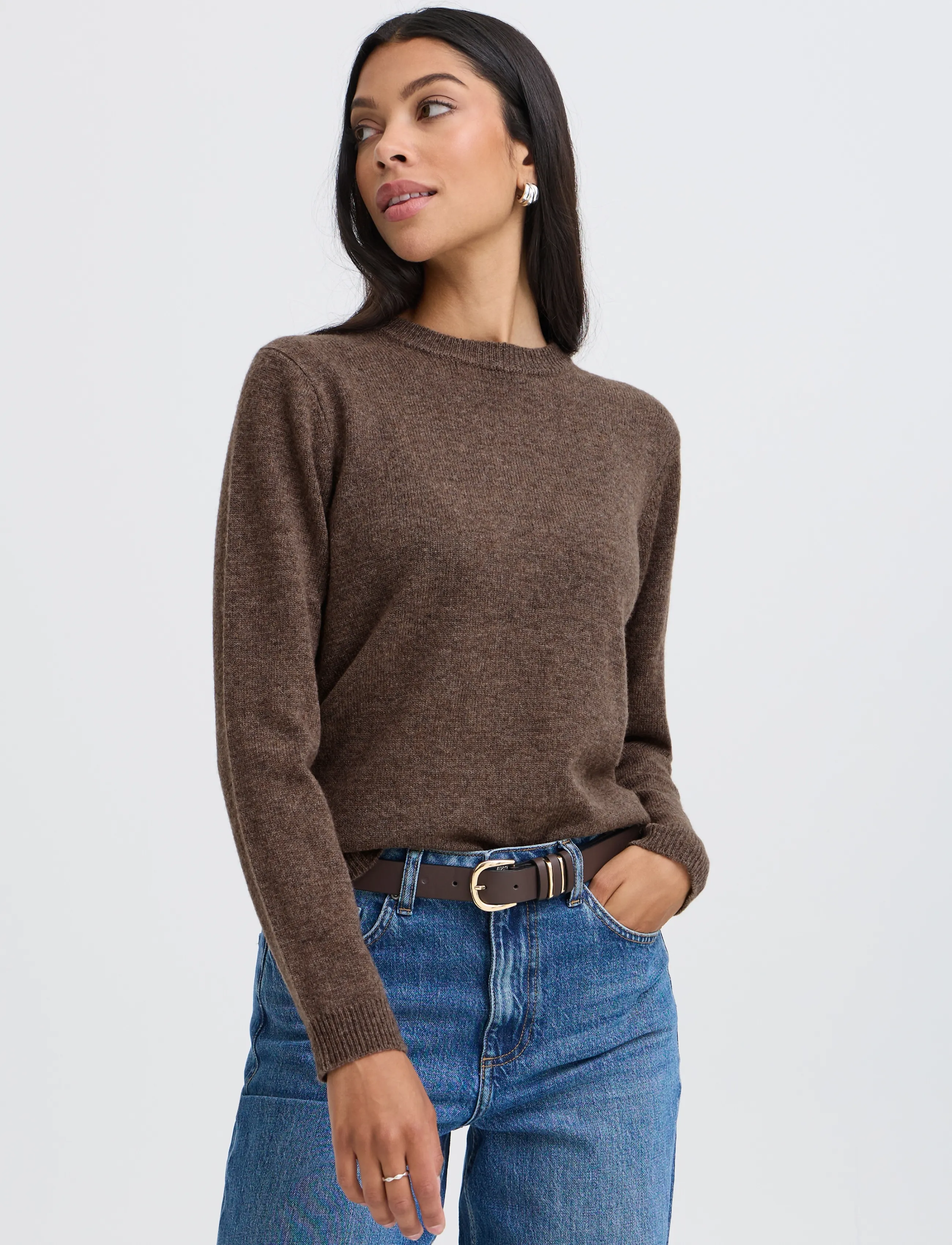b.young - BYOSANNA JUMPER - kašmiir - java melange - 3