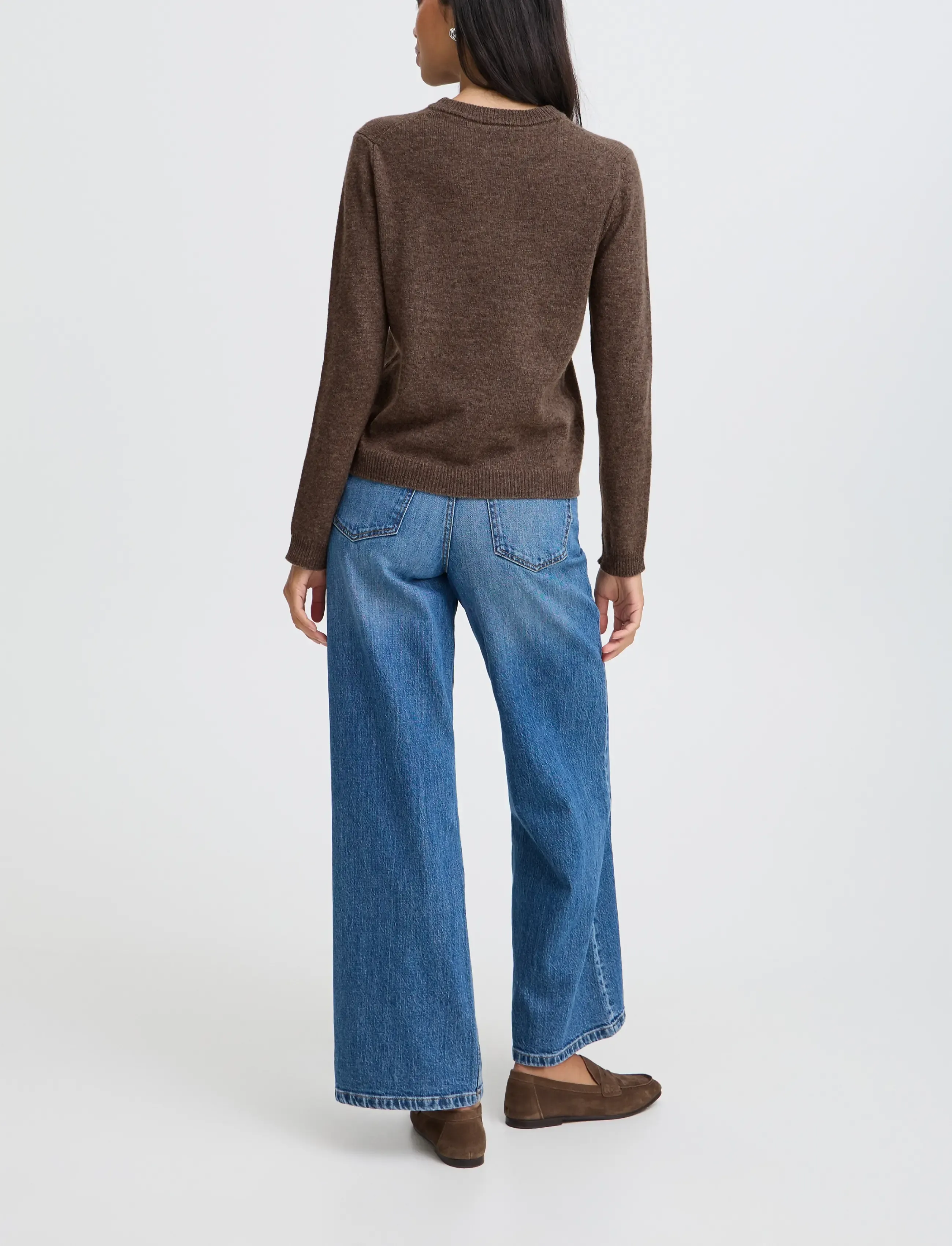 b.young - BYOSANNA JUMPER - kašmiir - java melange - 4
