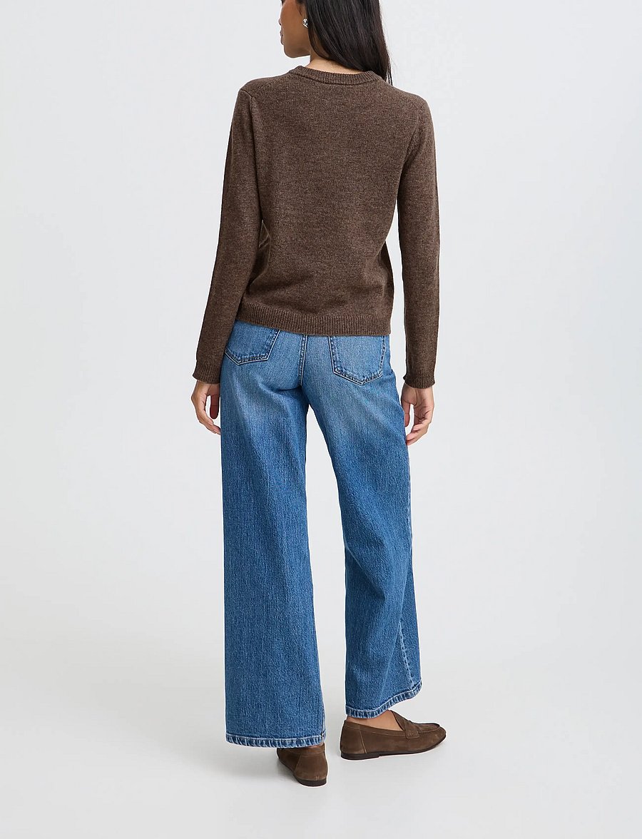b.young - BYOSANNA JUMPER - kašmiir - java melange - 4