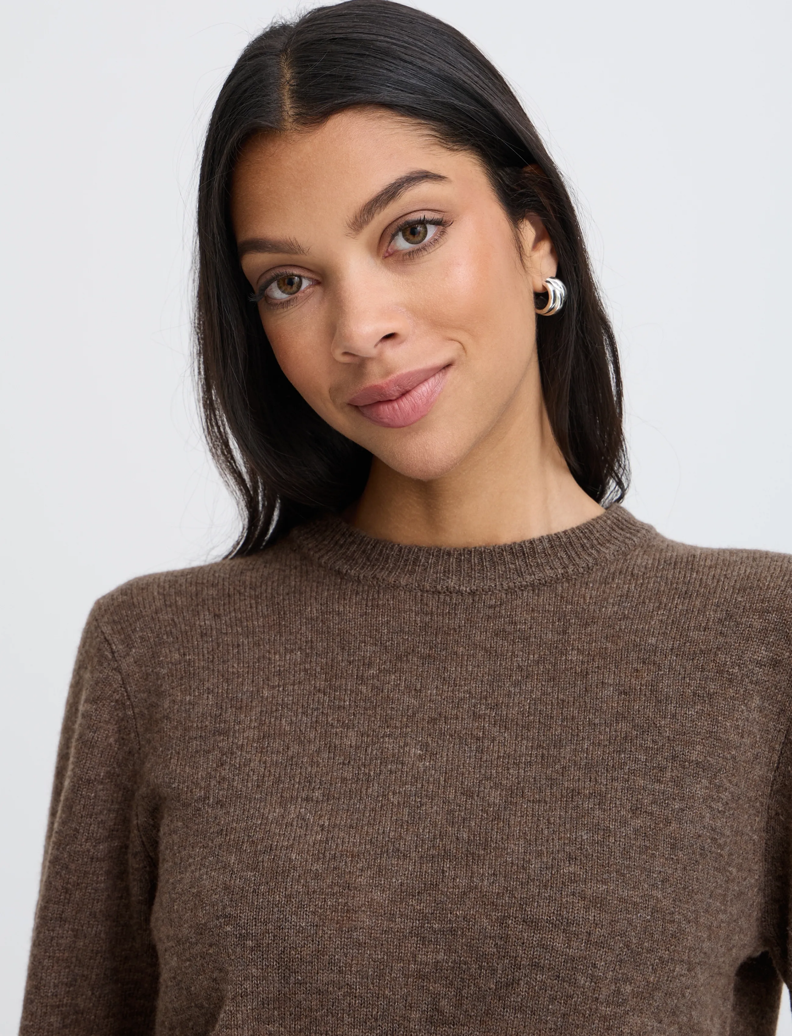 b.young - BYOSANNA JUMPER - kašmiir - java melange - 5