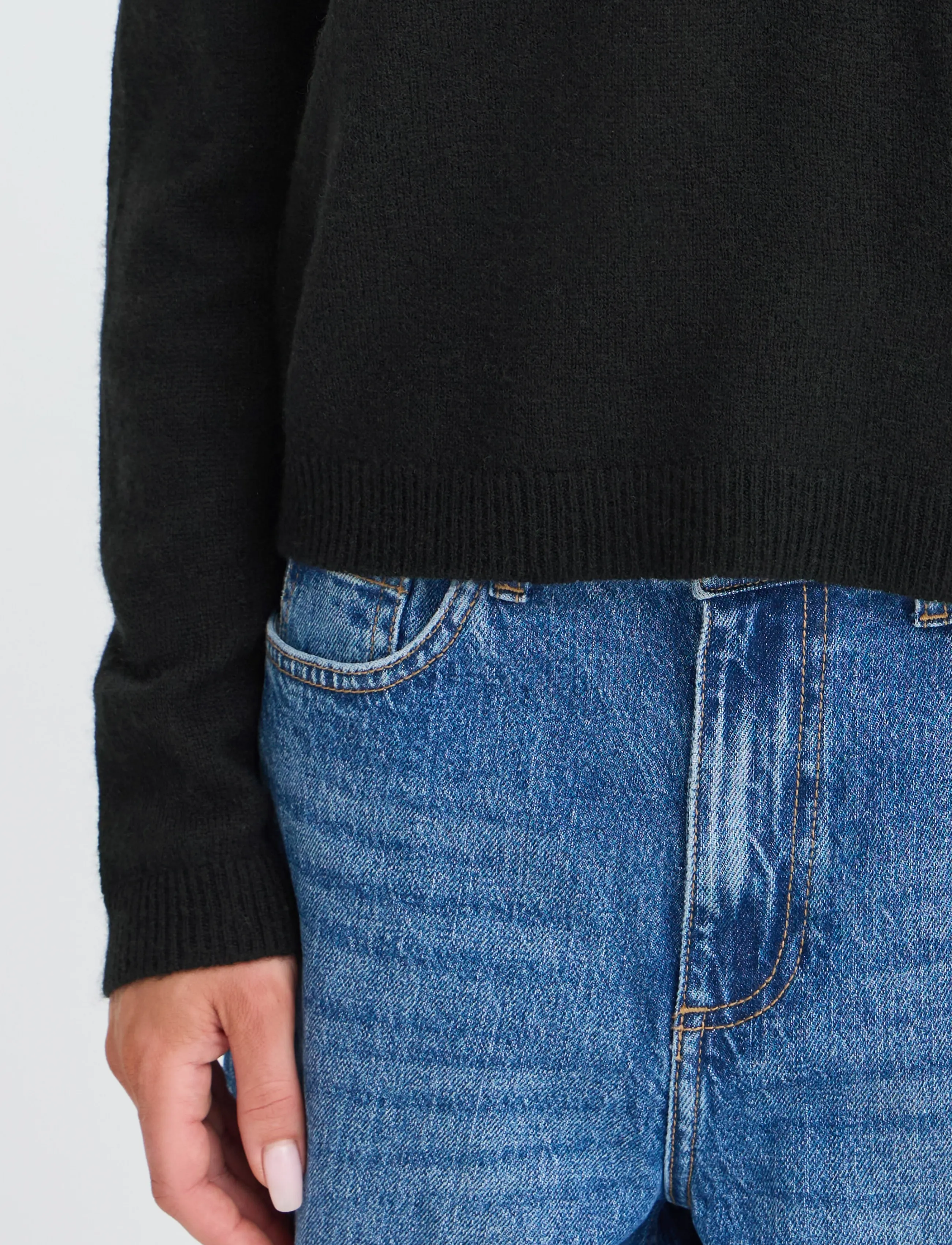 b.young - BYOSANNA JUMPER - kaschmir - meteorite - 3