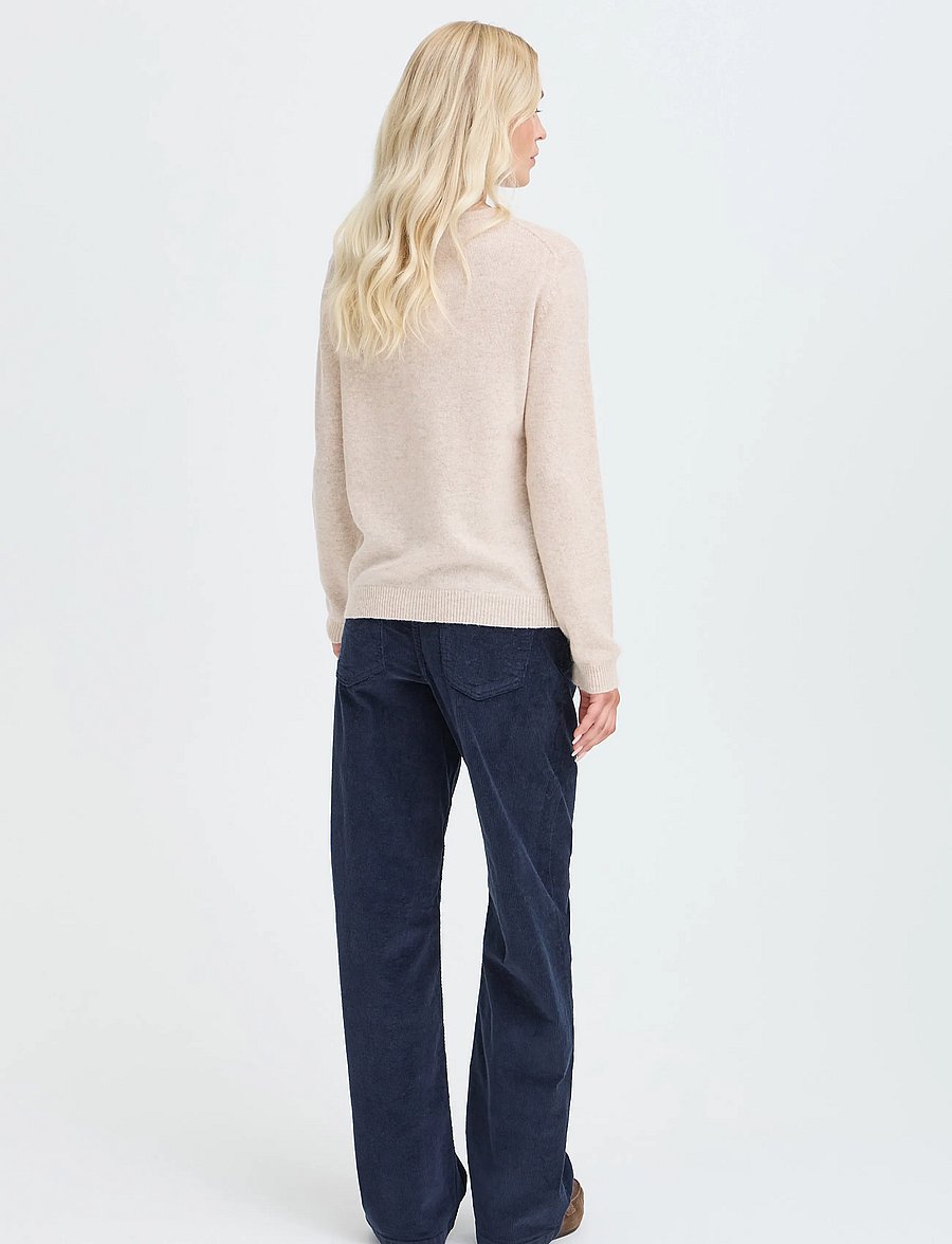 b.young - BYOSANNA CARDIGAN - cashmere - humus melange - 3