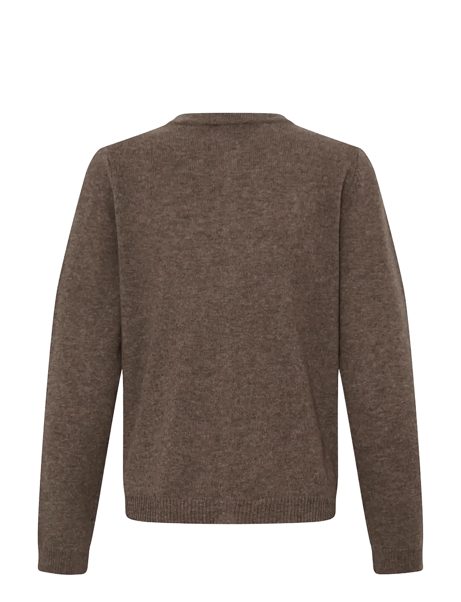 b.young - BYOSANNA CARDIGAN - cashmere - java melange - 2