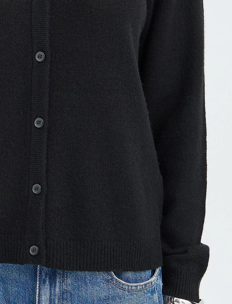b.young - BYOSANNA CARDIGAN - cashmere - meteorite - 0