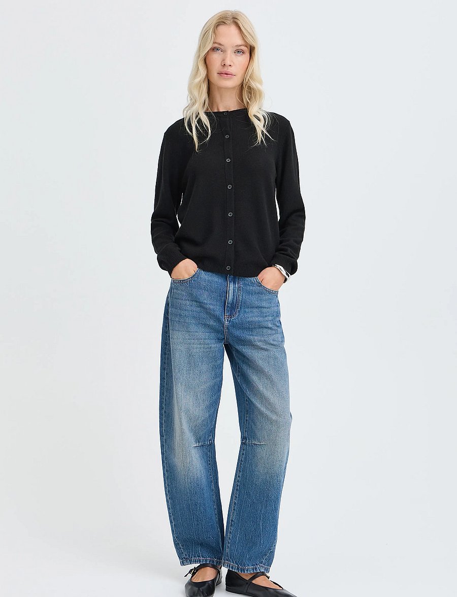 b.young - BYOSANNA CARDIGAN - cashmere - meteorite - 3