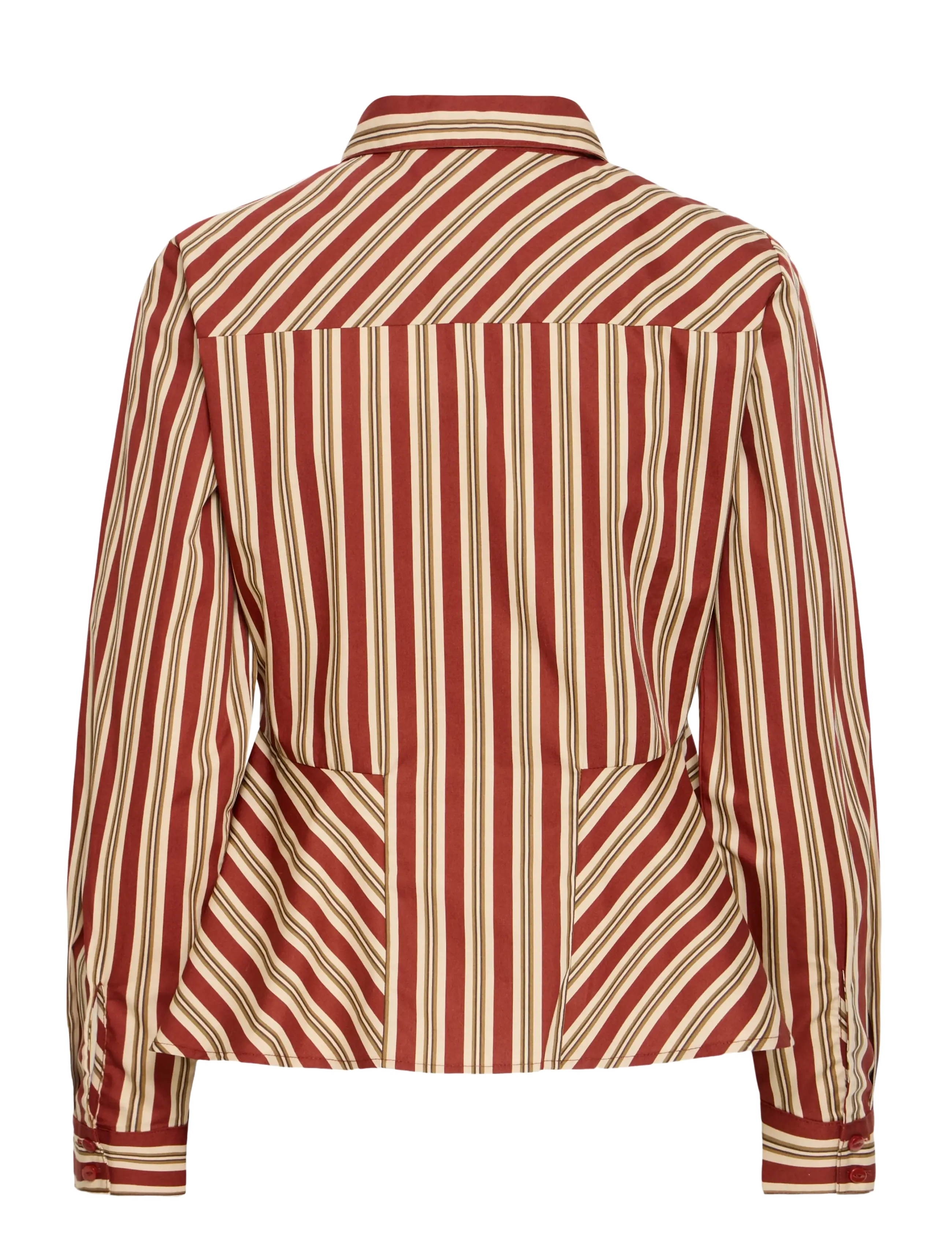 b.young - BYGLIS SHIRT - pikkade varrukatega särgid - smoked paprika stripe - 1