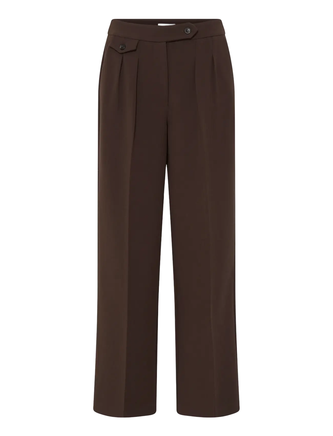 b.young - BYEARL WIDE PANTS - laia säärega püksid - java - 1