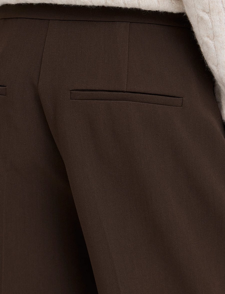 b.young - BYEARL WIDE PANTS - laia säärega püksid - java - 3