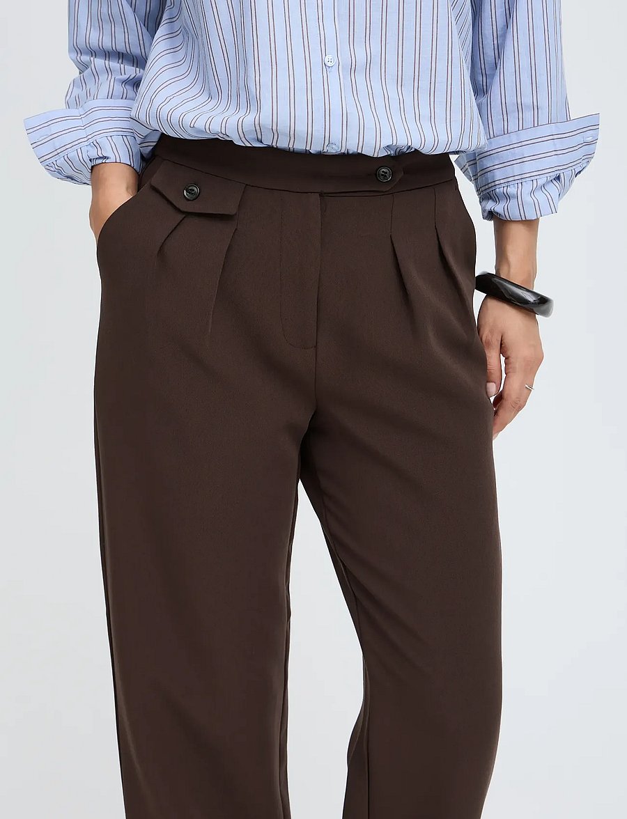 b.young - BYEARL DART PANTS - pidulikud püksid - java - 0