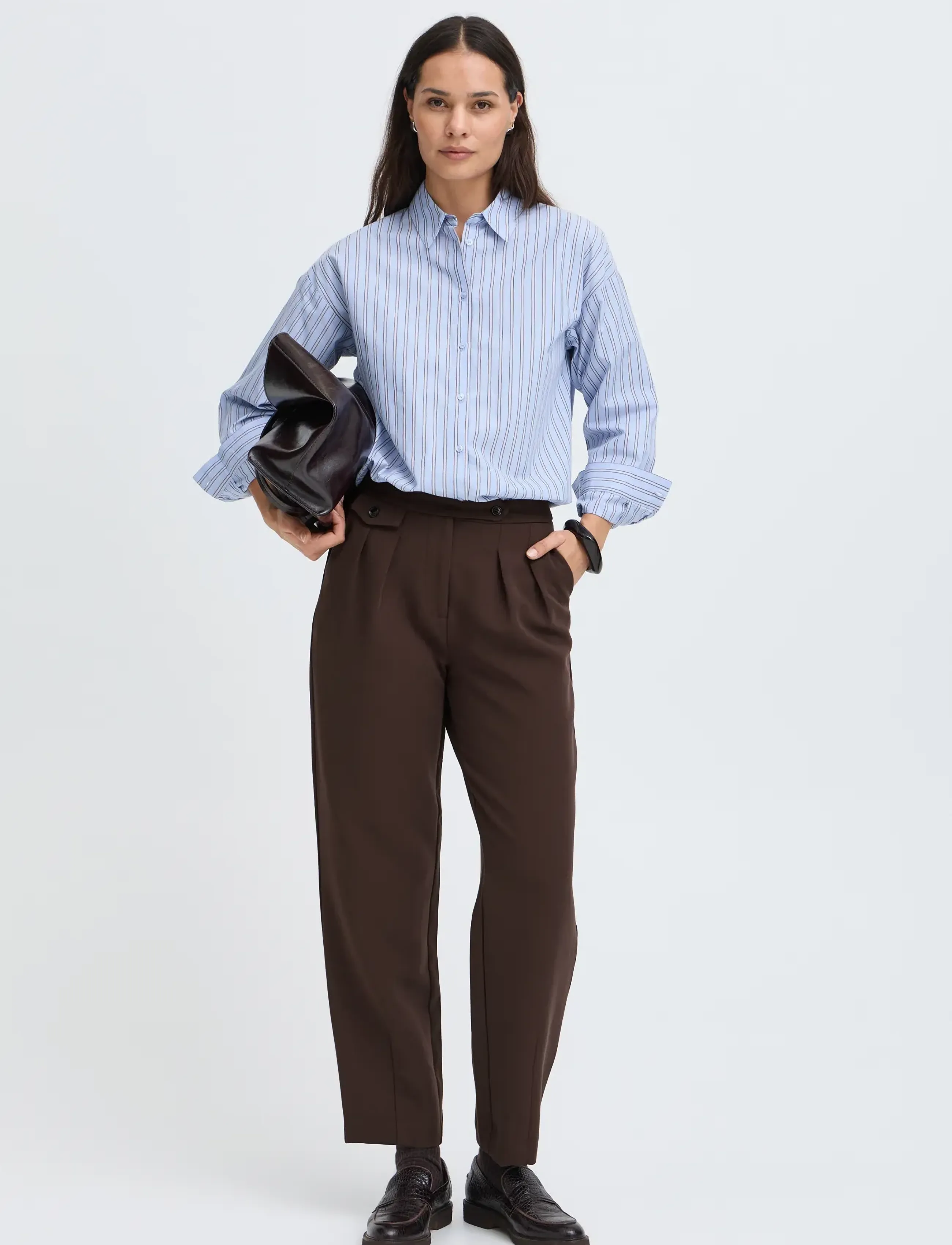 b.young - BYEARL DART PANTS - pidulikud püksid - java - 4