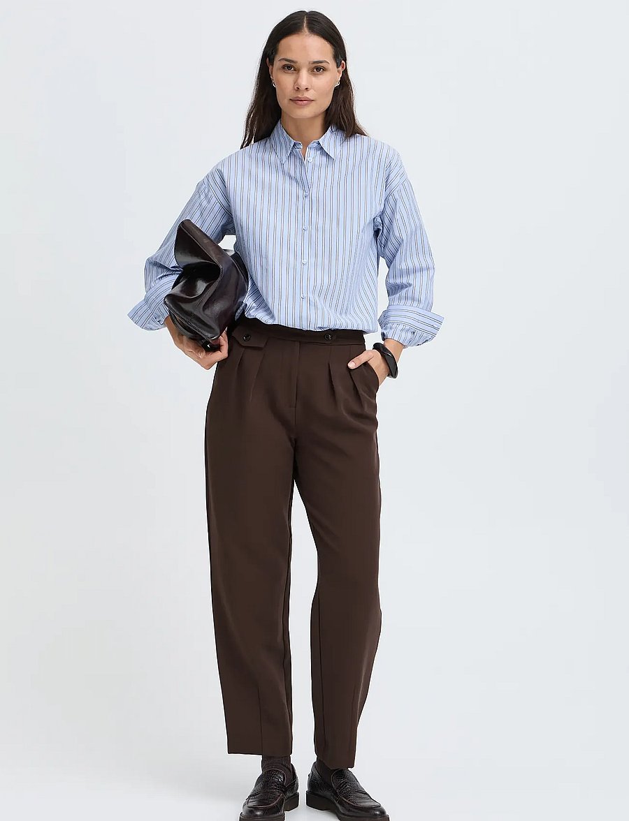 b.young - BYEARL DART PANTS - pidulikud püksid - java - 4