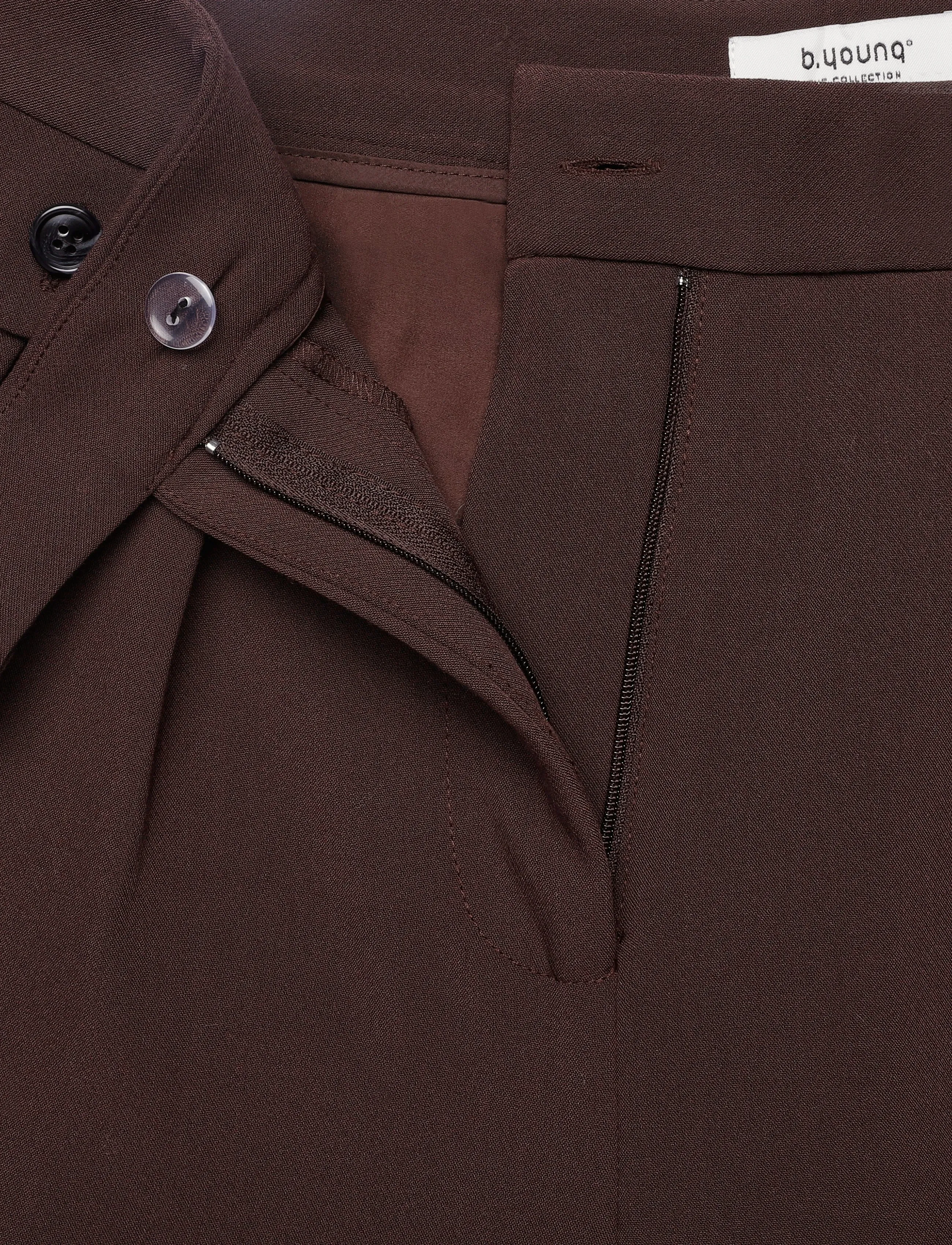 b.young - BYEARL DART PANTS - peoriided outlet-hindadega - java - 3