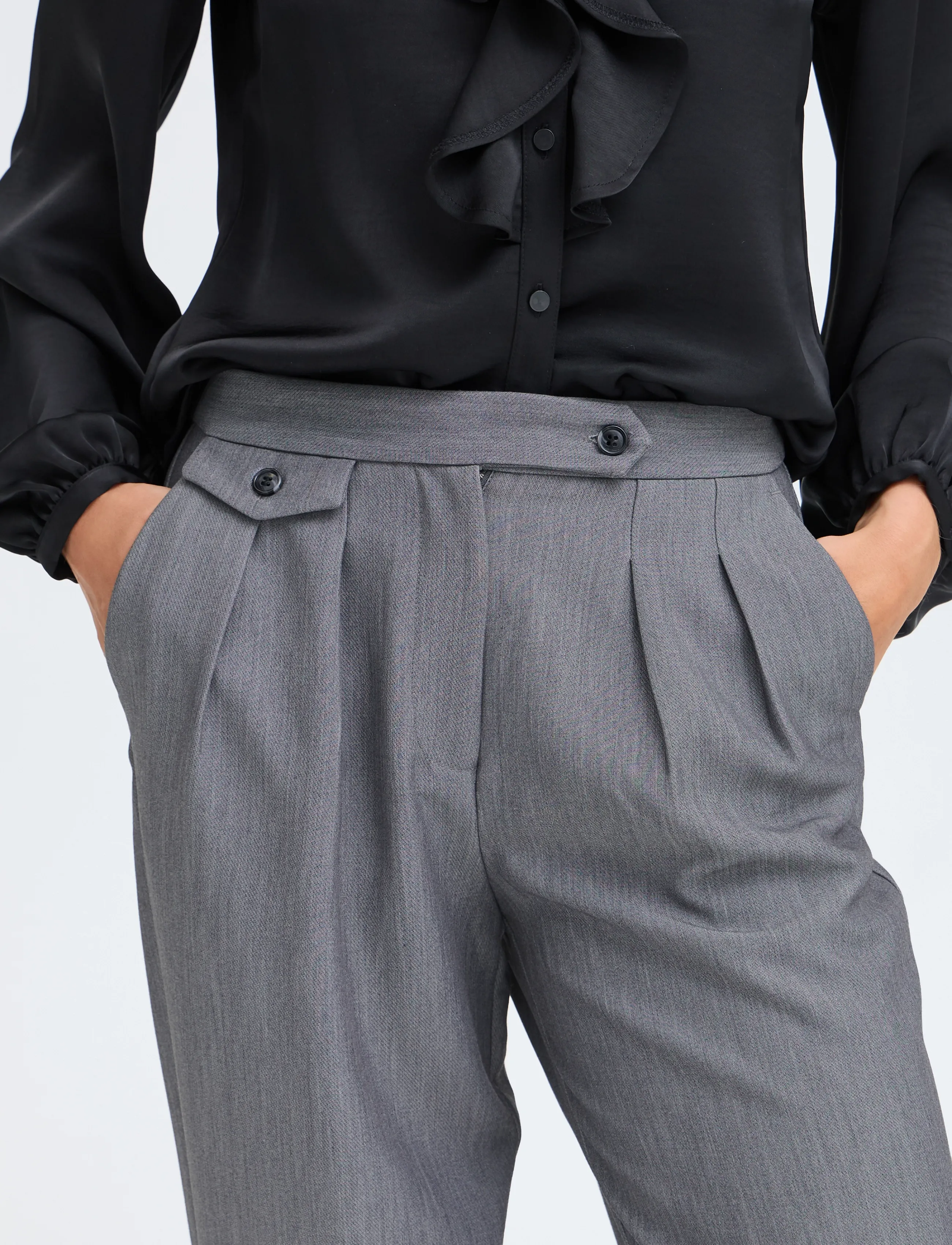 BYoung Byearl Dart Pants kostymbyxor dam – bild 5