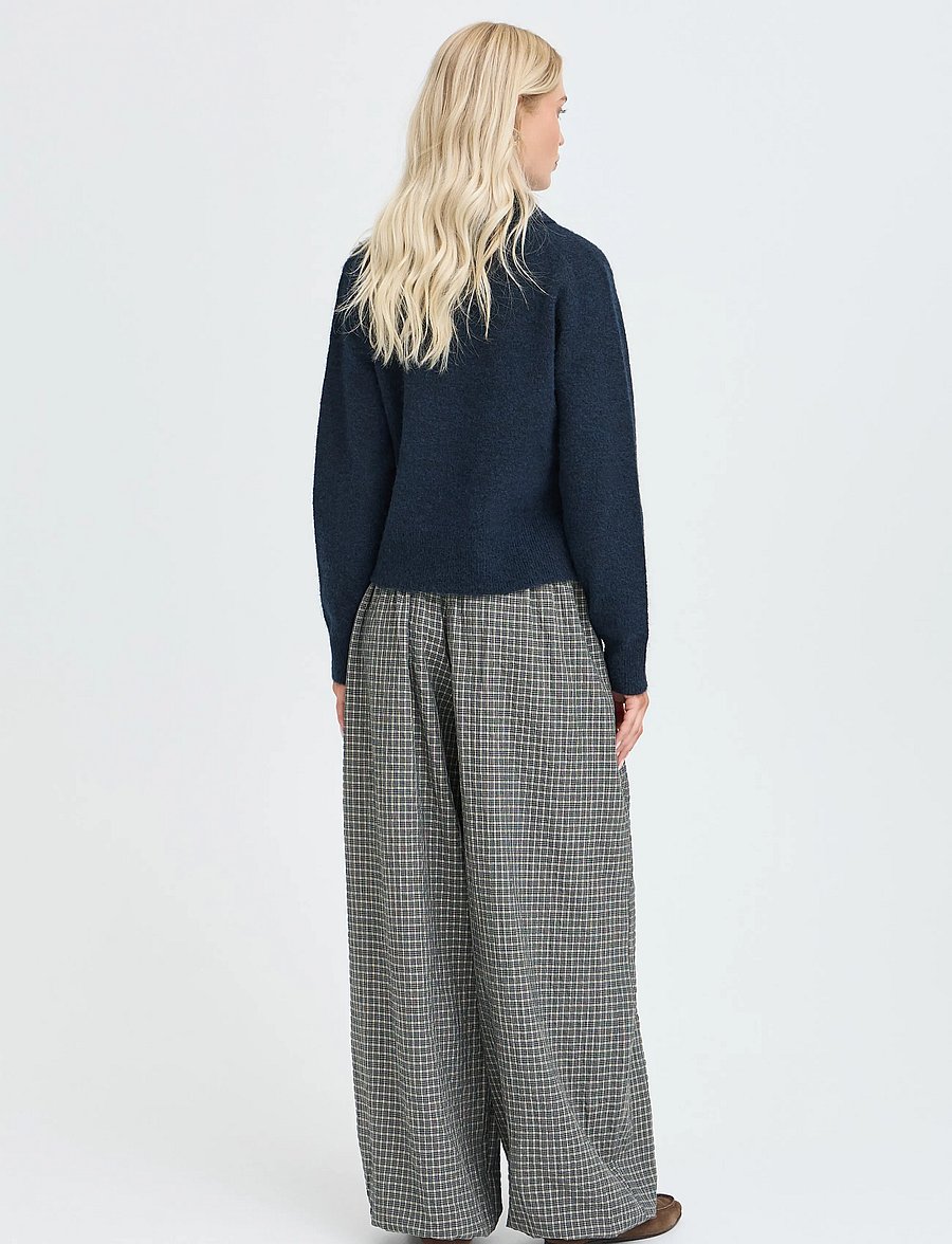 b.young - BYMINUA CARDIGAN - cardigans - dark sapphire melange - 5