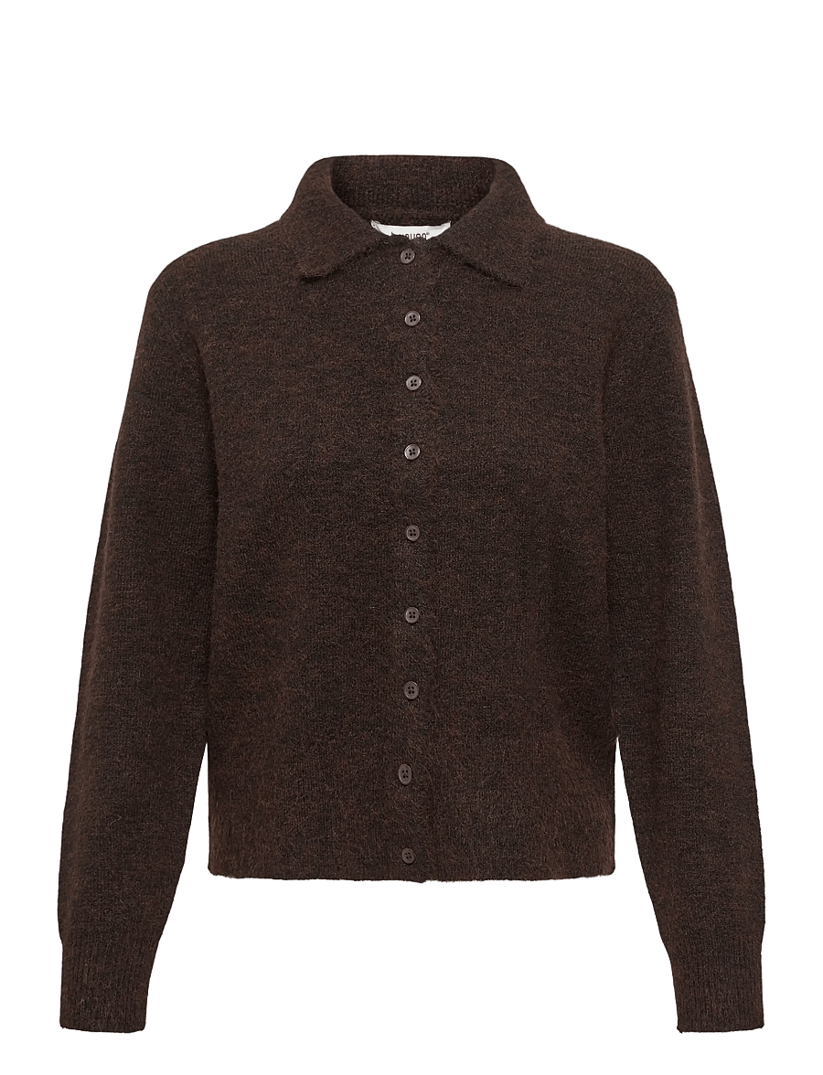 b.young - BYMINUA CARDIGAN - cardigans - java melange - 1