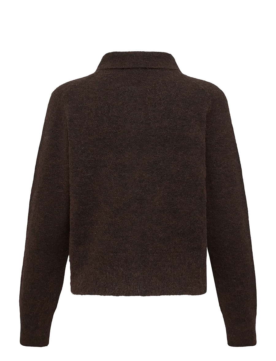 b.young - BYMINUA CARDIGAN - cardigans - java melange - 2