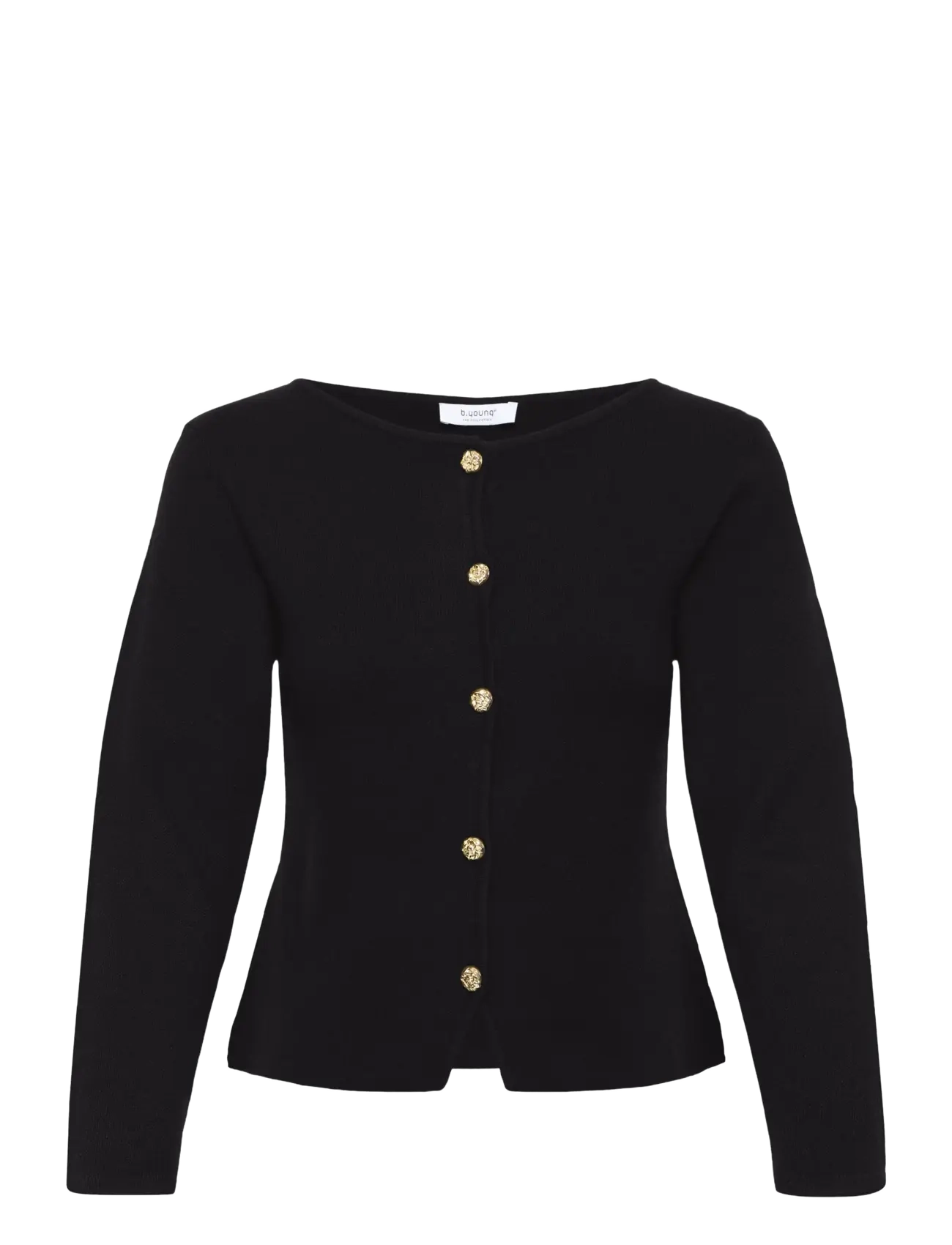 b.young BYOTARI CARDIGAN 2 - Kontoririided - METEORITE / black