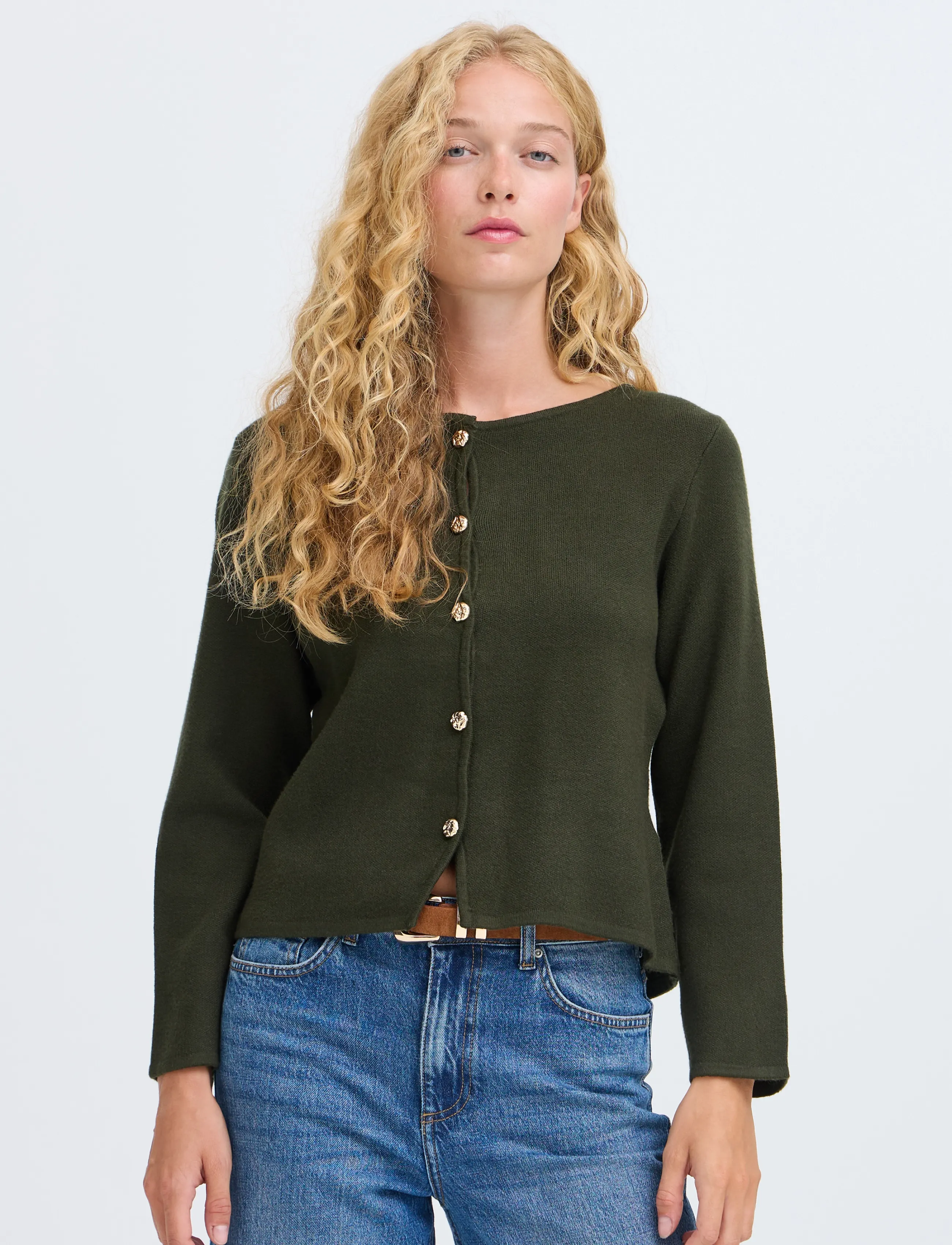 b.young - BYOTARI CARDIGAN 2 - herbstliche kleidung - rosin - 5