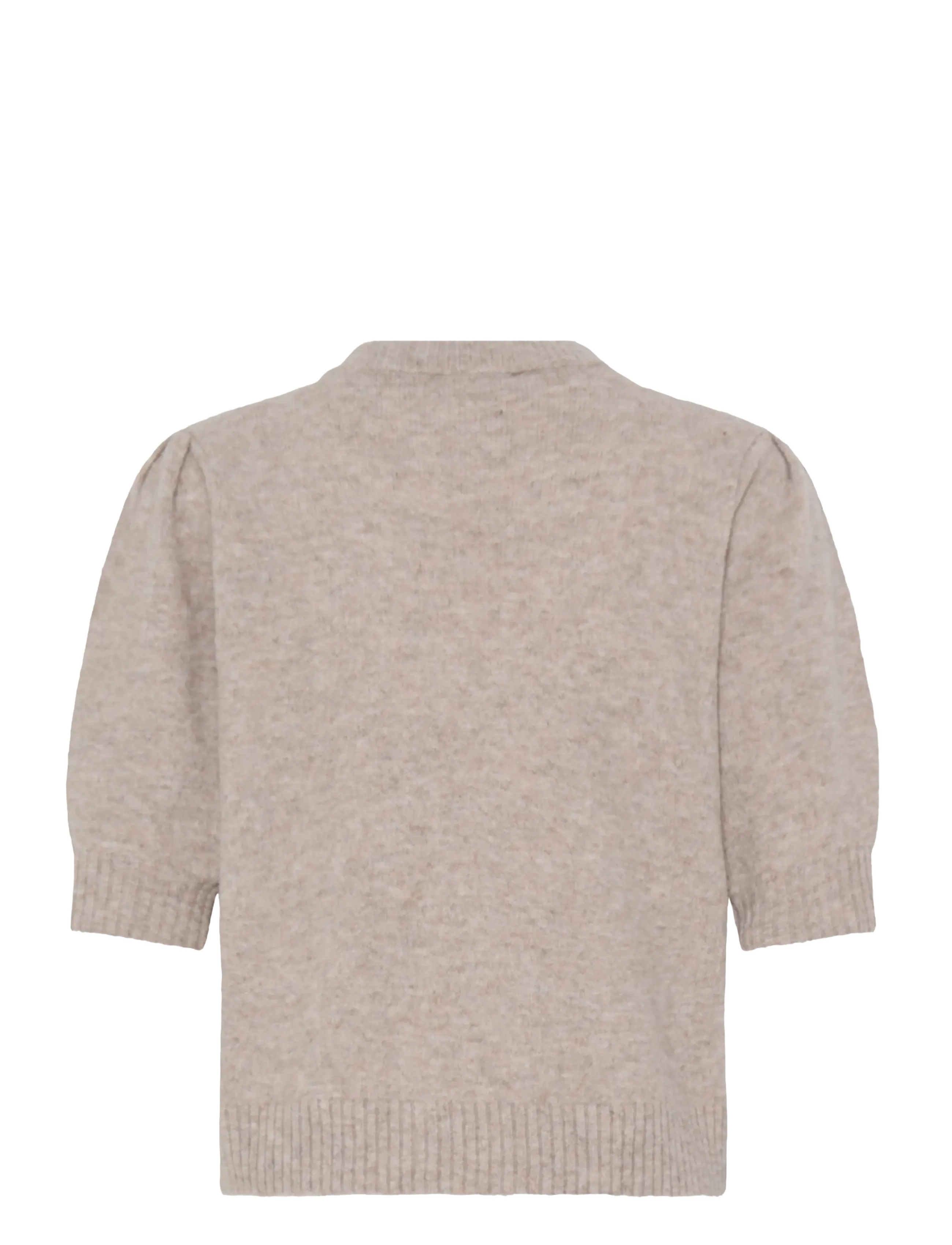 b.young - BYOSMILLA SS JUMPER - pullover - humus mel. argyle - 2