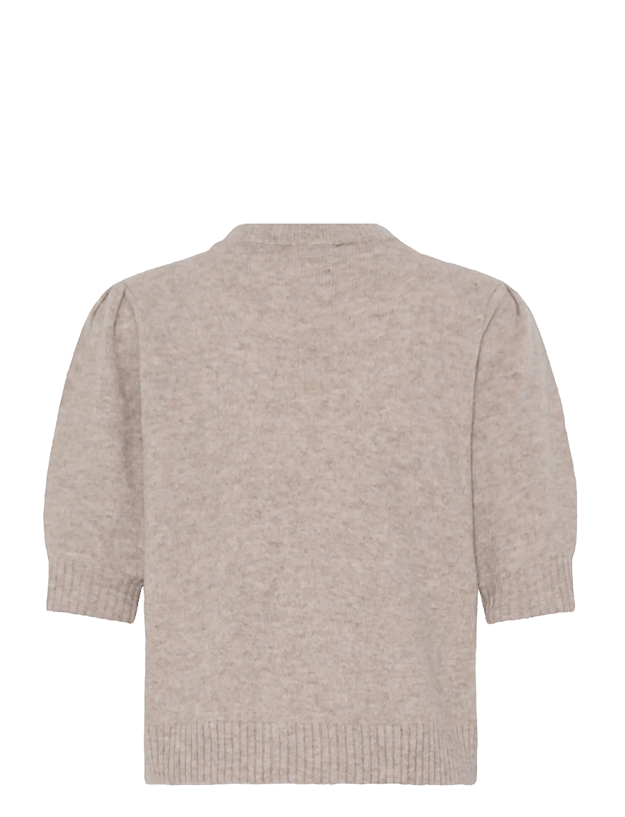 b.young - BYOSMILLA SS JUMPER - pullover - humus mel. argyle - 2