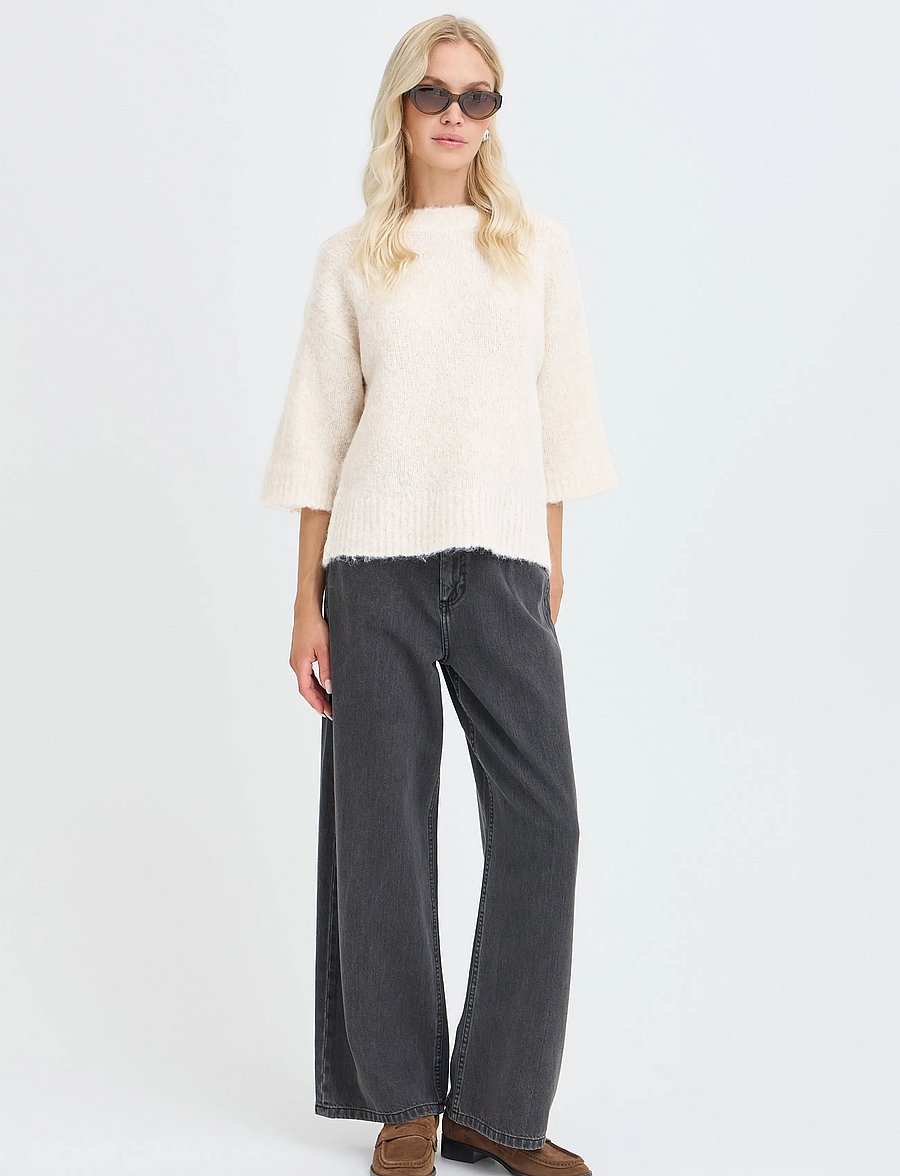 b.young - BYNYLA JUMPER - pullover - birch melange - 4