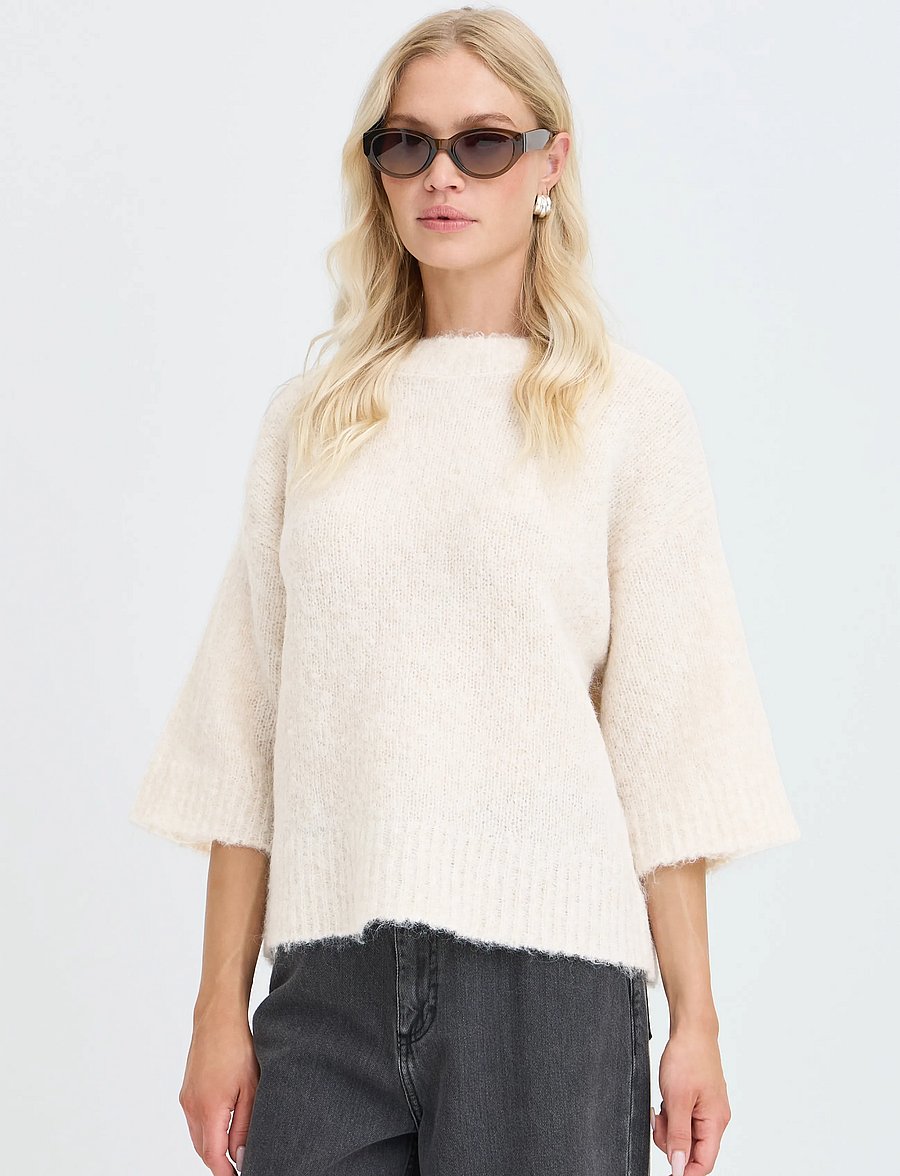 b.young - BYNYLA JUMPER - pullover - birch melange - 5