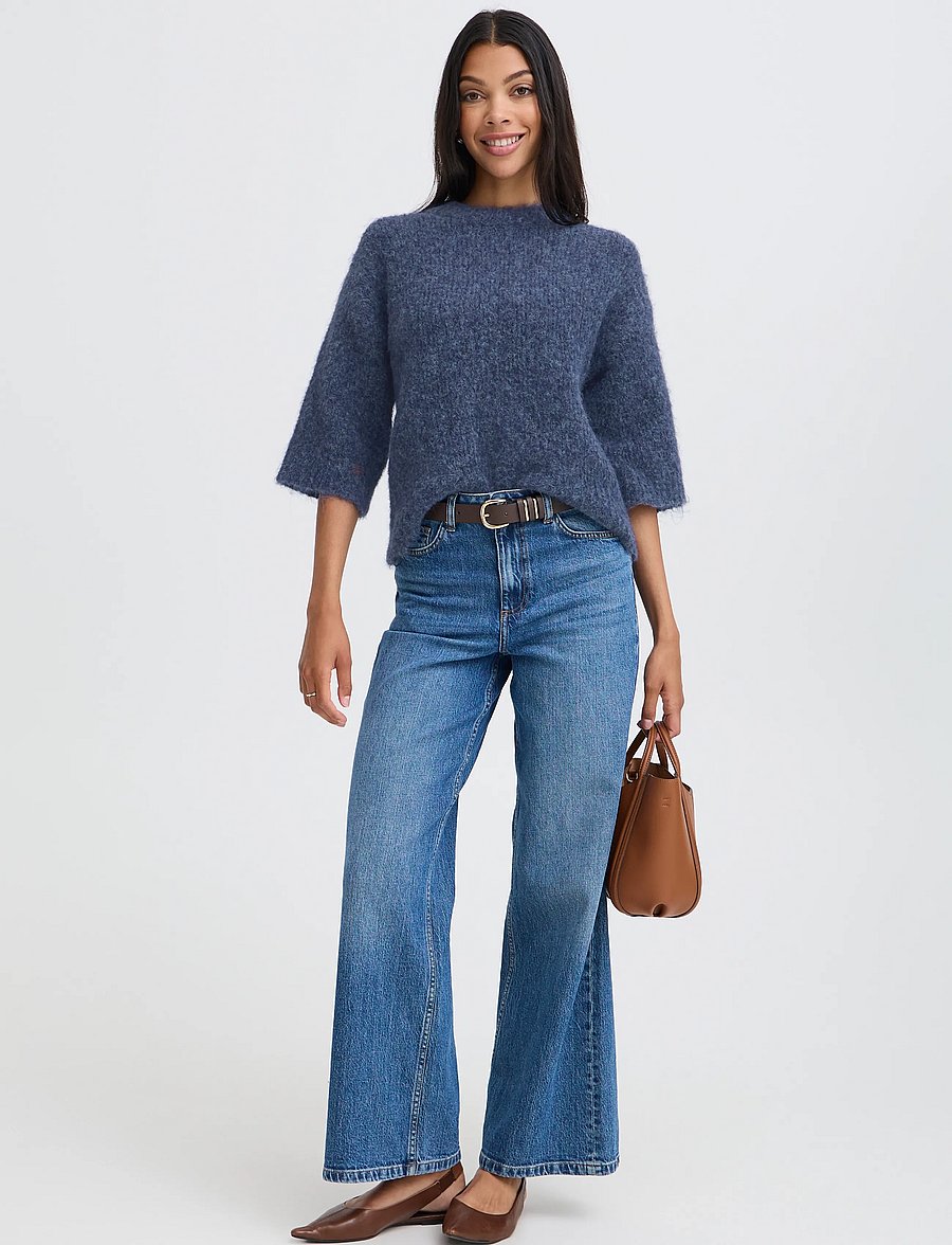 b.young - BYNYLA JUMPER - blue horizon melange - 3