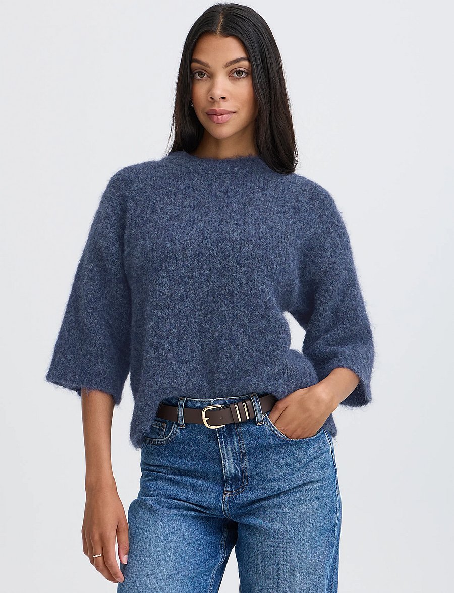 b.young - BYNYLA JUMPER - blue horizon melange - 4