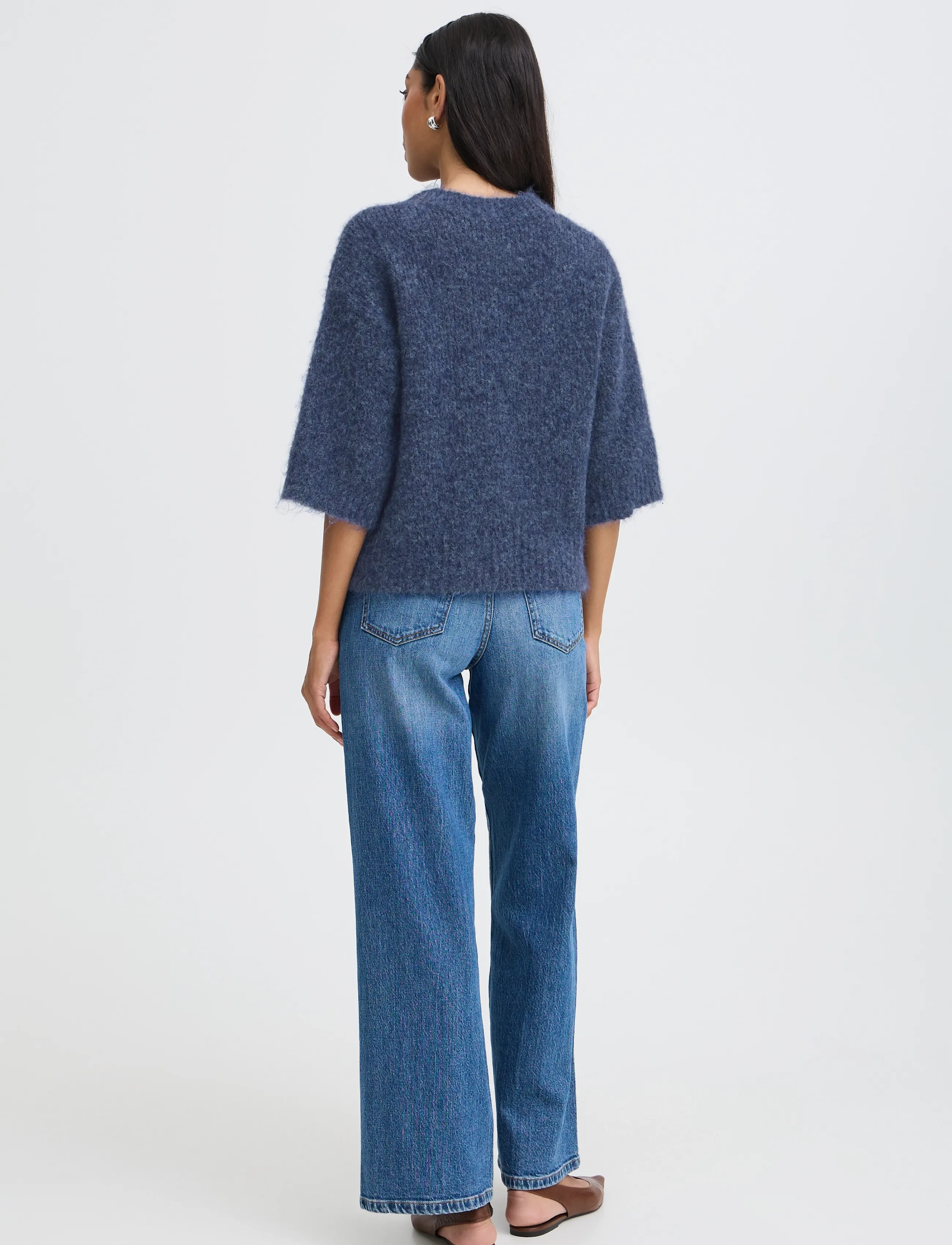 b.young - BYNYLA JUMPER - blue horizon melange - 5