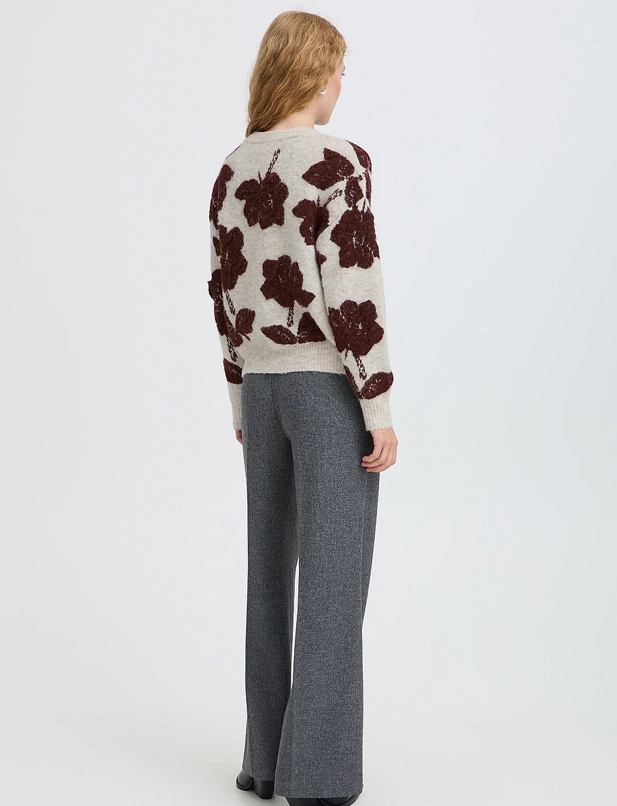 b.young - BYMANDA JUMPER - pullover - fugde flower - 4