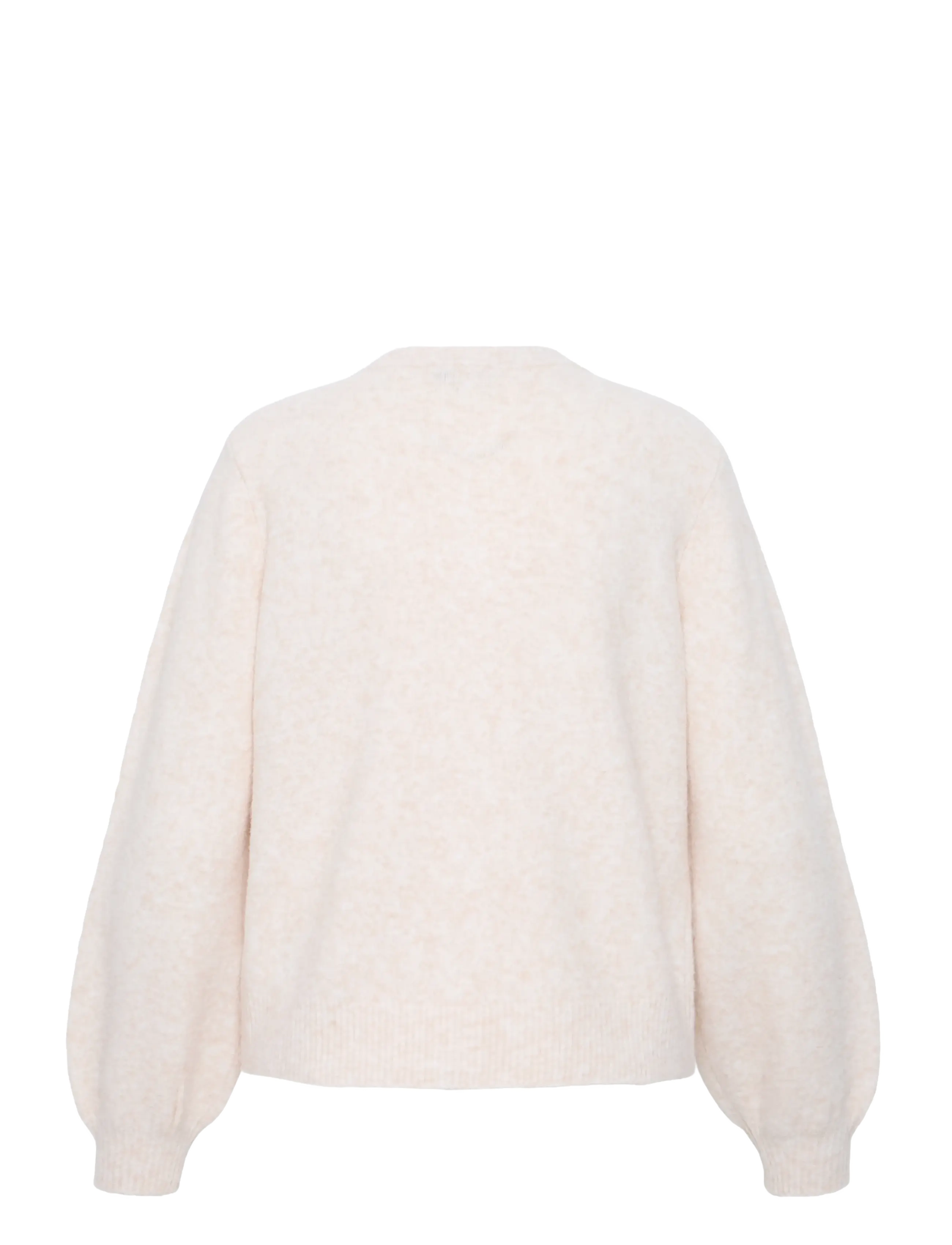 b.young - BYOMEA DECO CARDIGAN 2 - cardigans - birch melange - 2