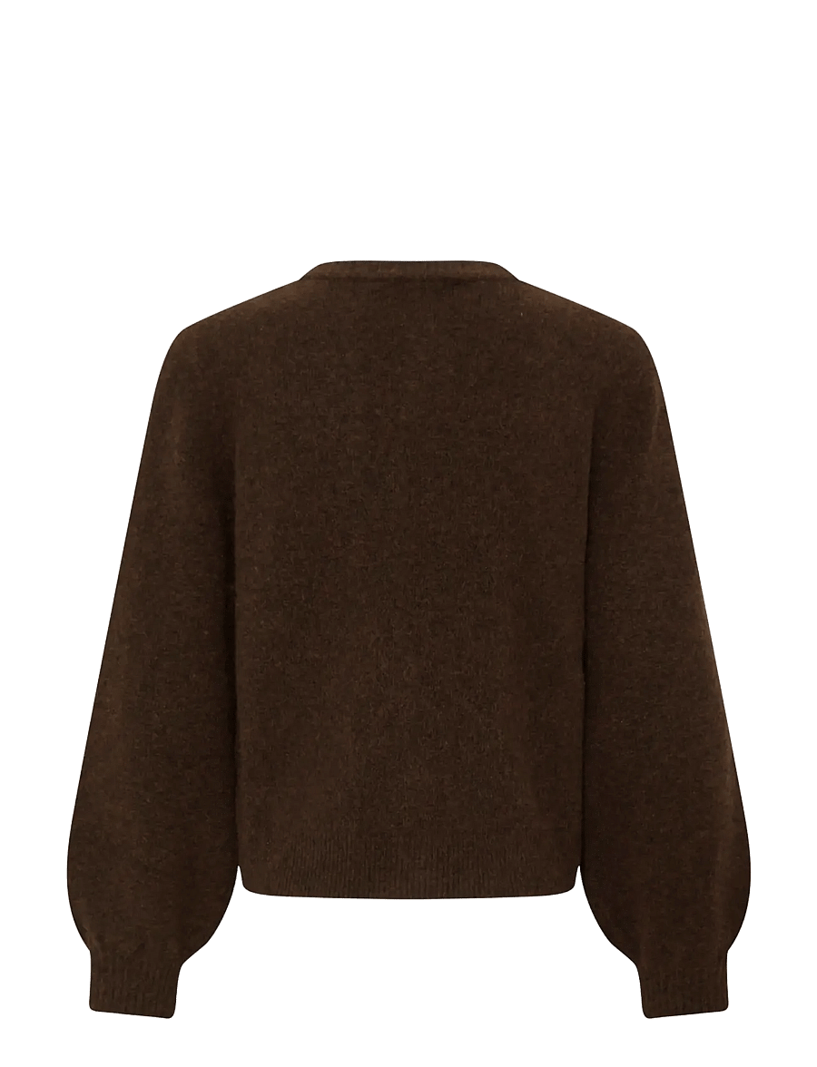 b.young - BYOMEA DECO CARDIGAN 2 - cardigans - java melange - 2