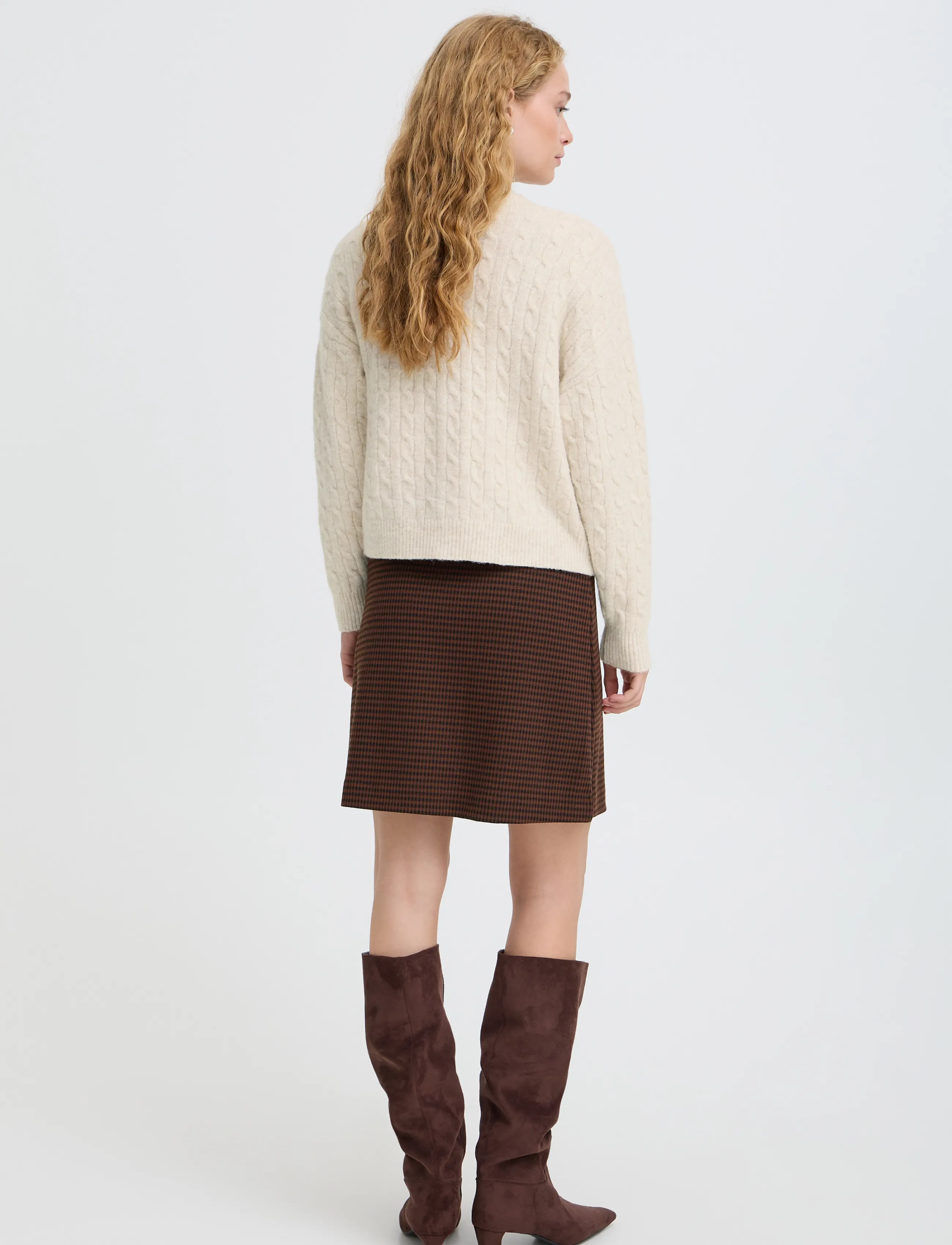 b.young - BYMAGRITE CARDIGAN - cardigans - birch melange - 4