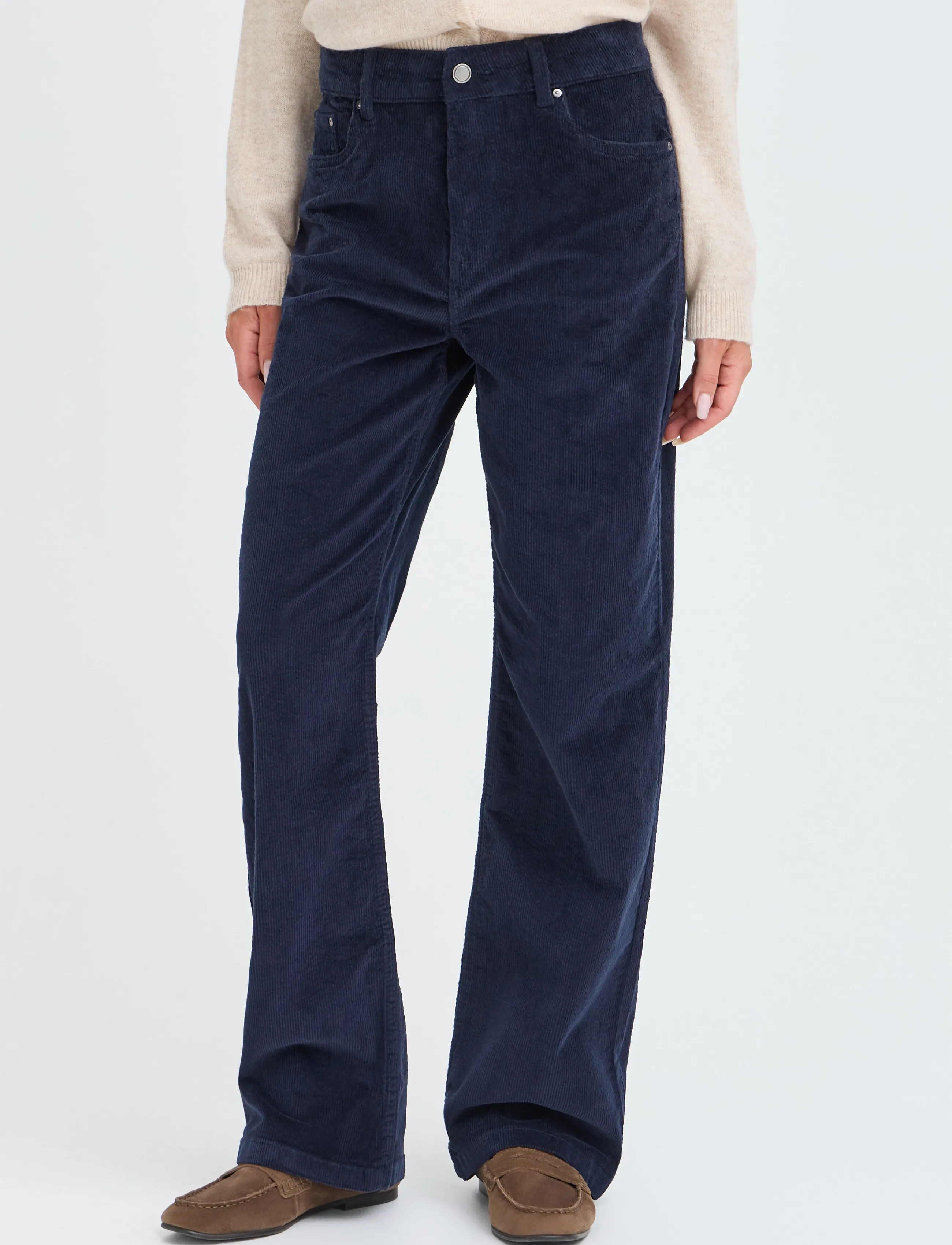 b.young - BYDASIK STRAIGHT PANTS - dark sapphire - 5