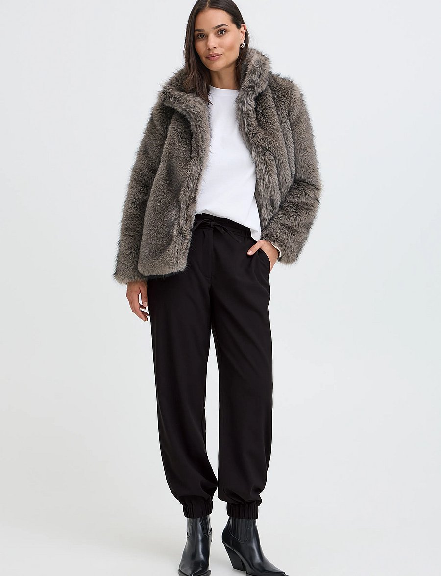 b.young - BYDANTA BALLON PANTS - meteorite - 0