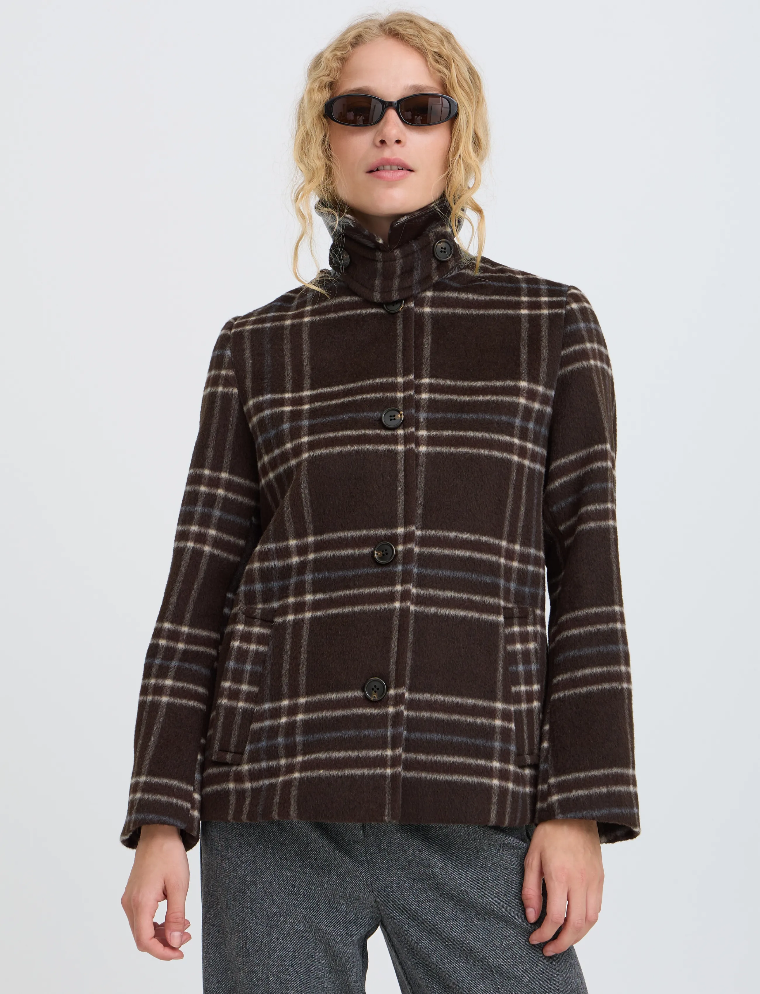 b.young - BYBOLETAN JACKET - kappor - java check - 4