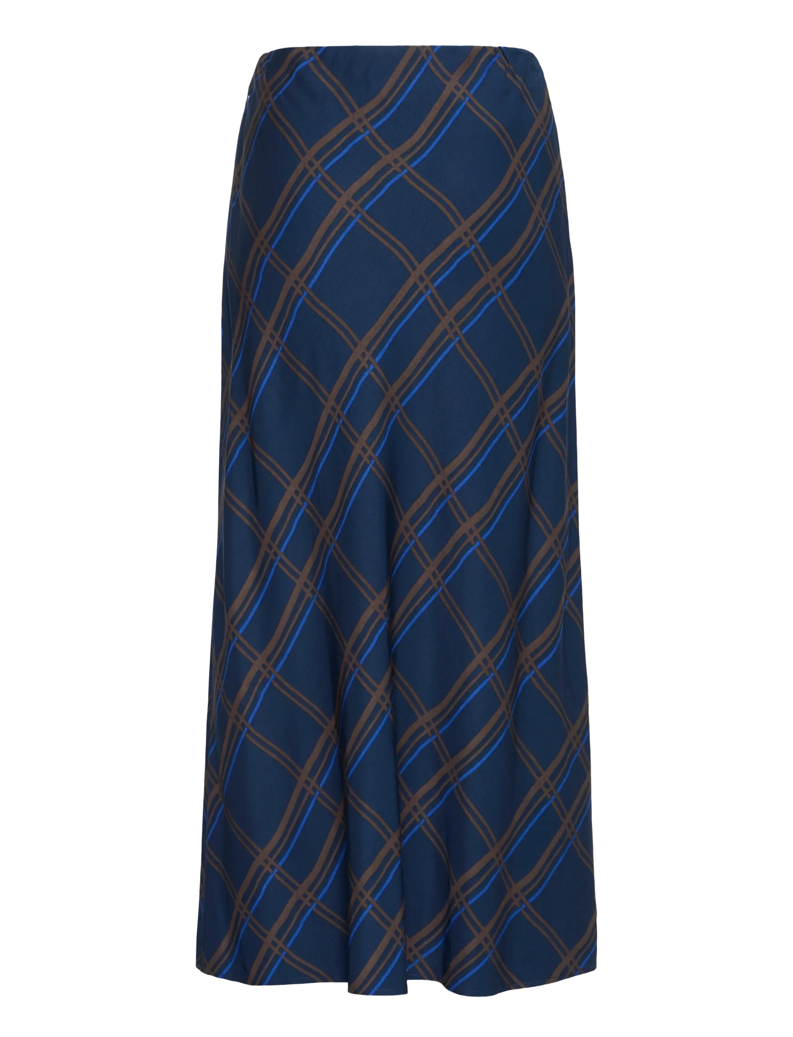 b.young - BYFALL SKIRT - midi skirts - dark sapphire check - 2