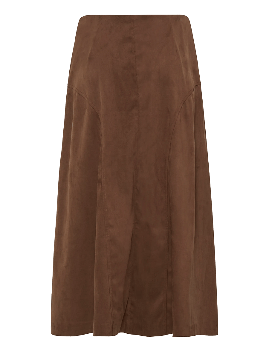 b.young - BYROSETTA SKIRT - maxikjolar - potting soil - 2