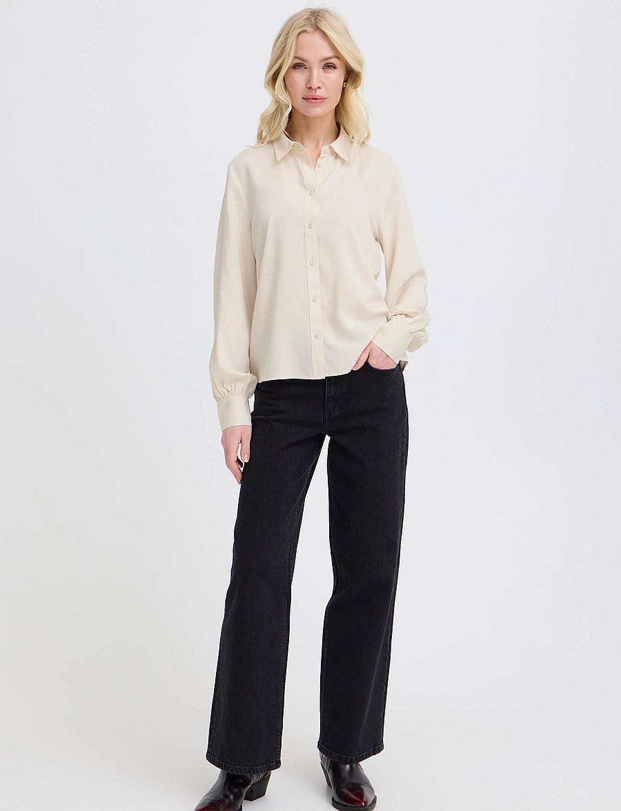 b.young - BYFADUMA SHIRT - langærmede skjorter - birch - 0