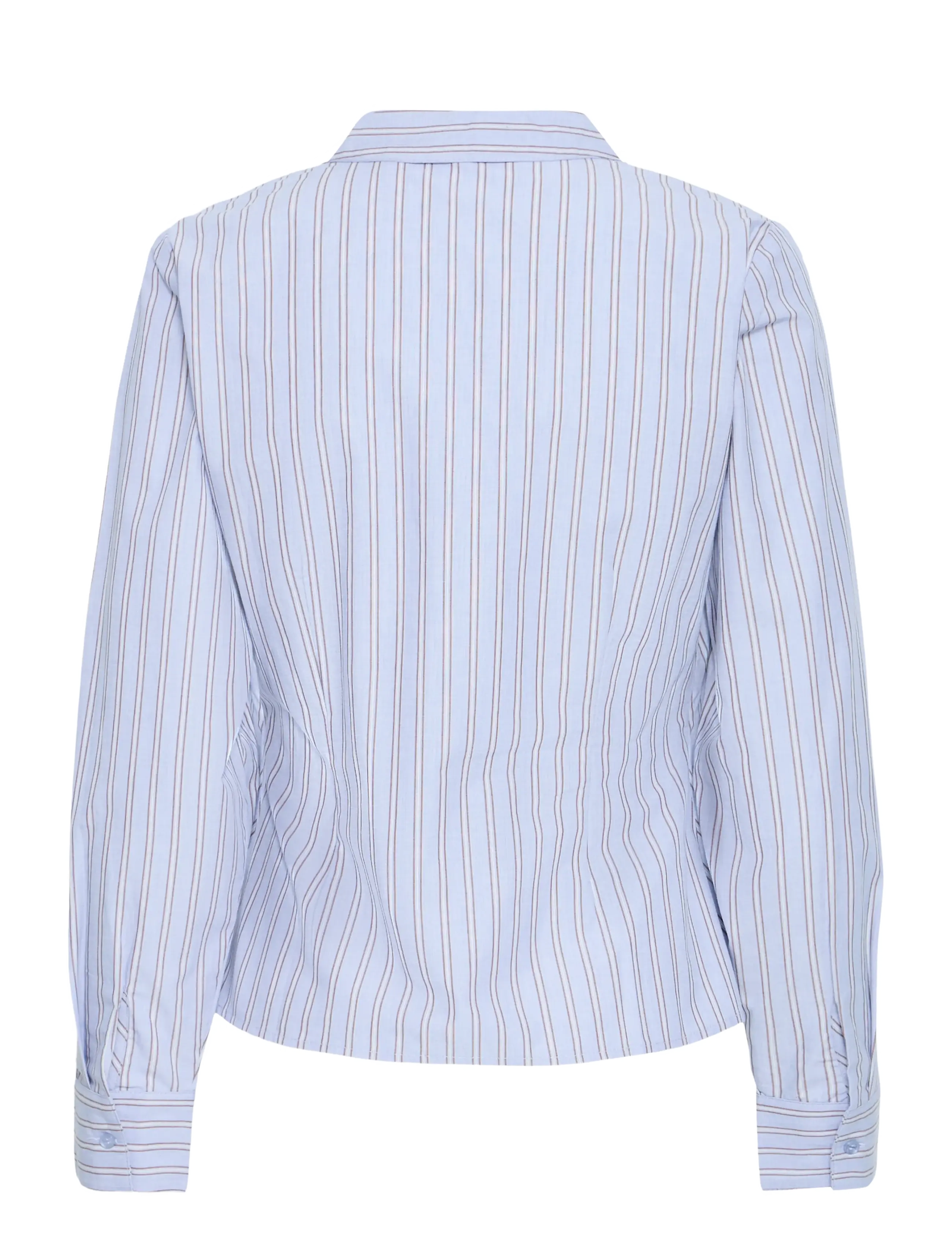 b.young - BYHENE WRAP SHIRT - langærmede skjorter - chambray blue stripe - 2